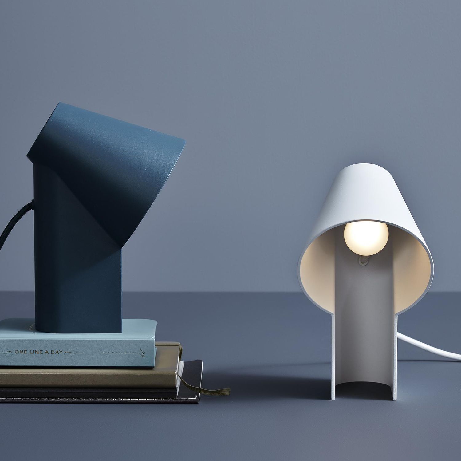 Desk lamp / contemporary / painted aluminum / LED - STUDY by M-S-D-S ...