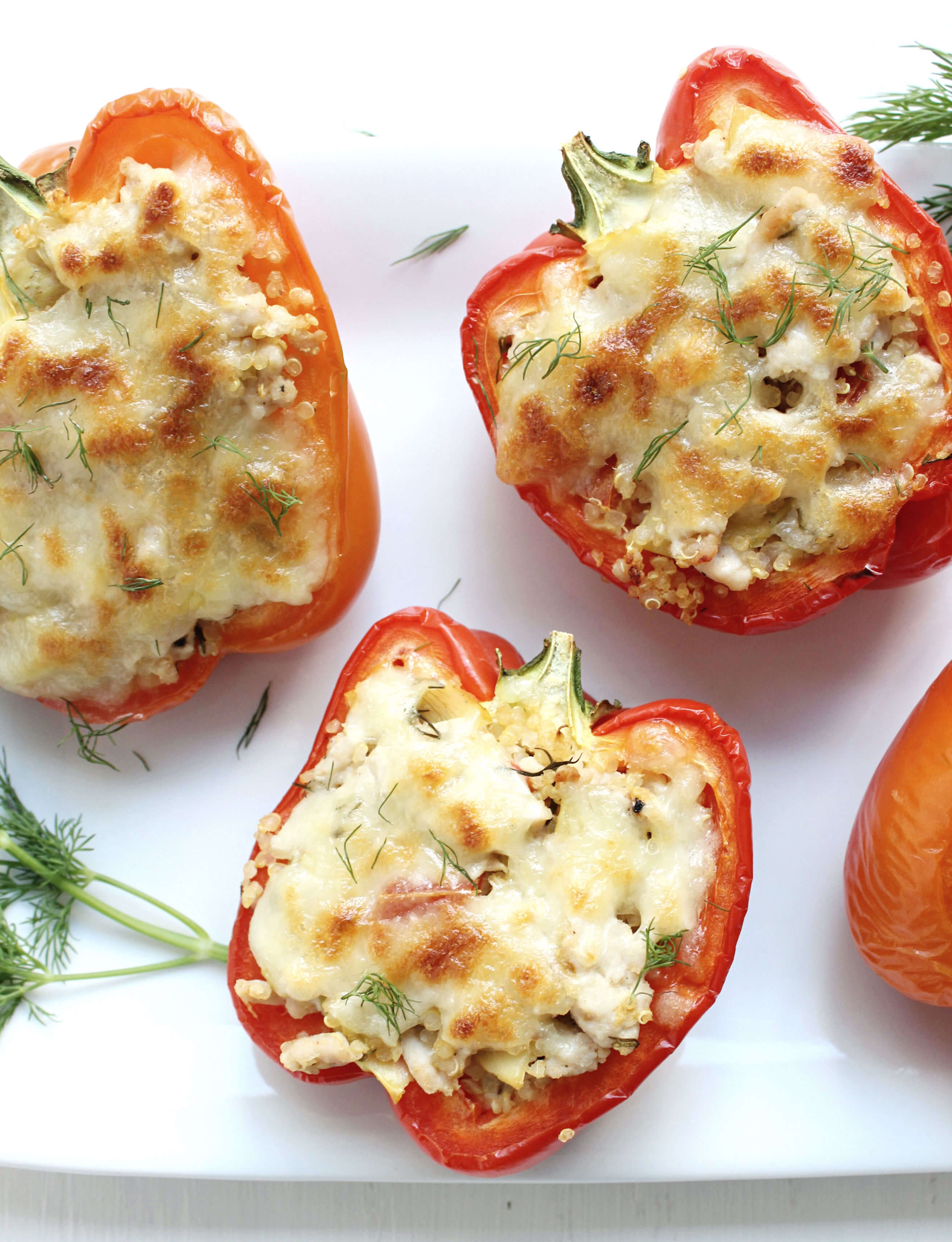 Dinner for Two: Greek-Style Stuffed Peppers - Wry Toast