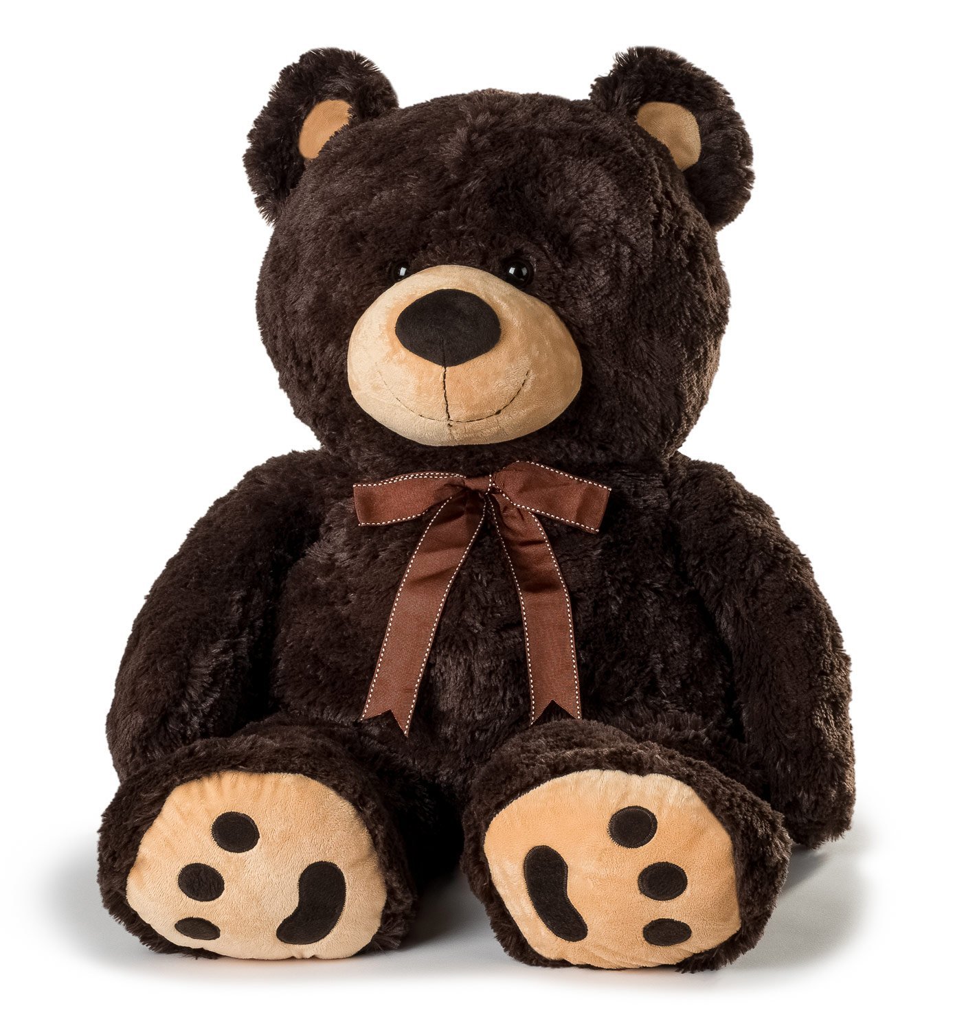 Amazon.com: Huge Teddy Bear - Dark Brown: Toys & Games