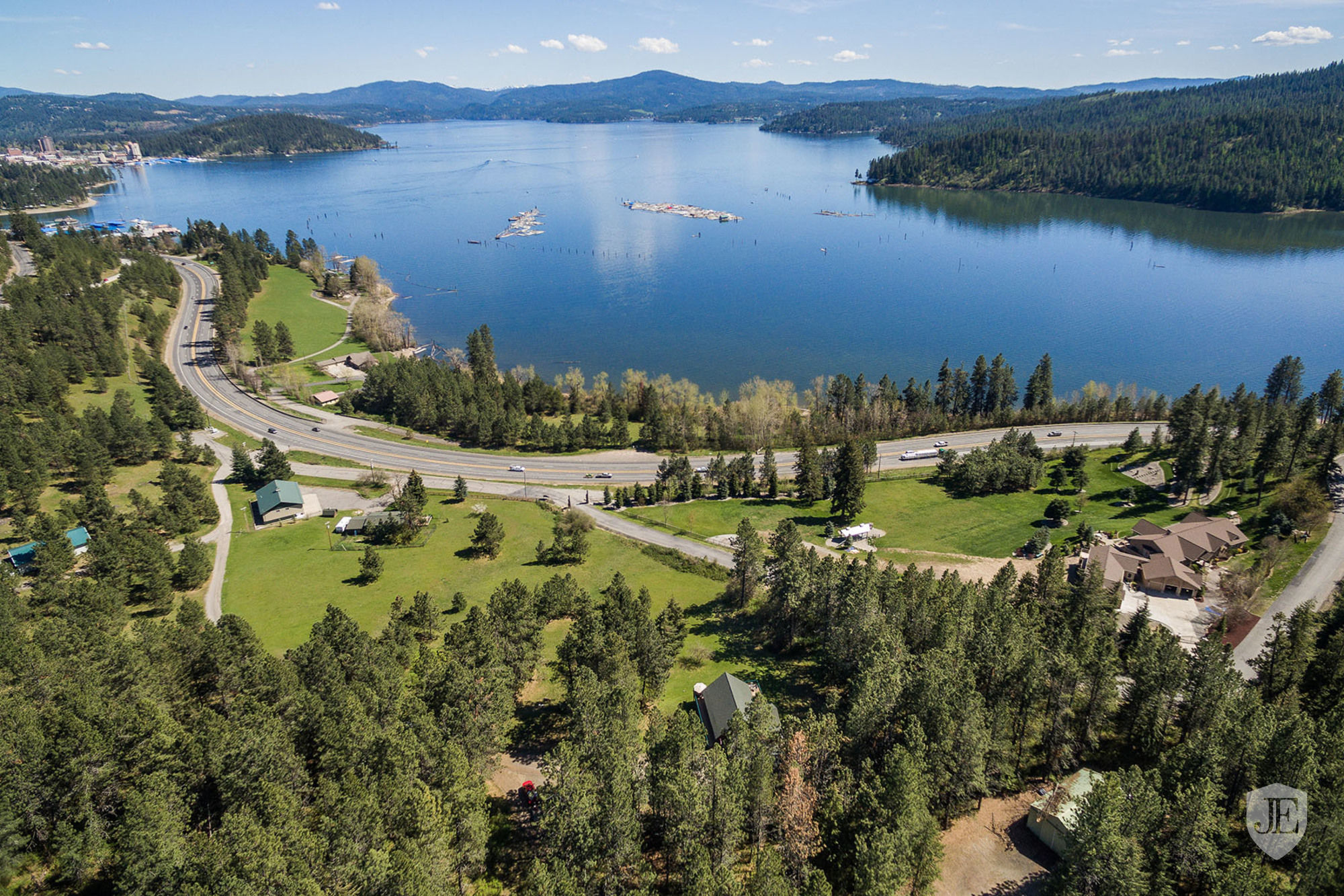 Stunning Lake Views On 5 Acres in Coeur D Alene US United States for ...