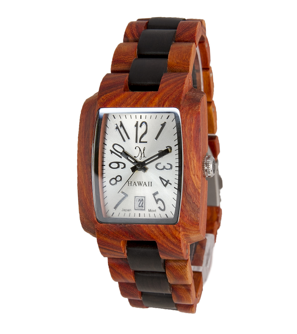 Stylish wood watch photo