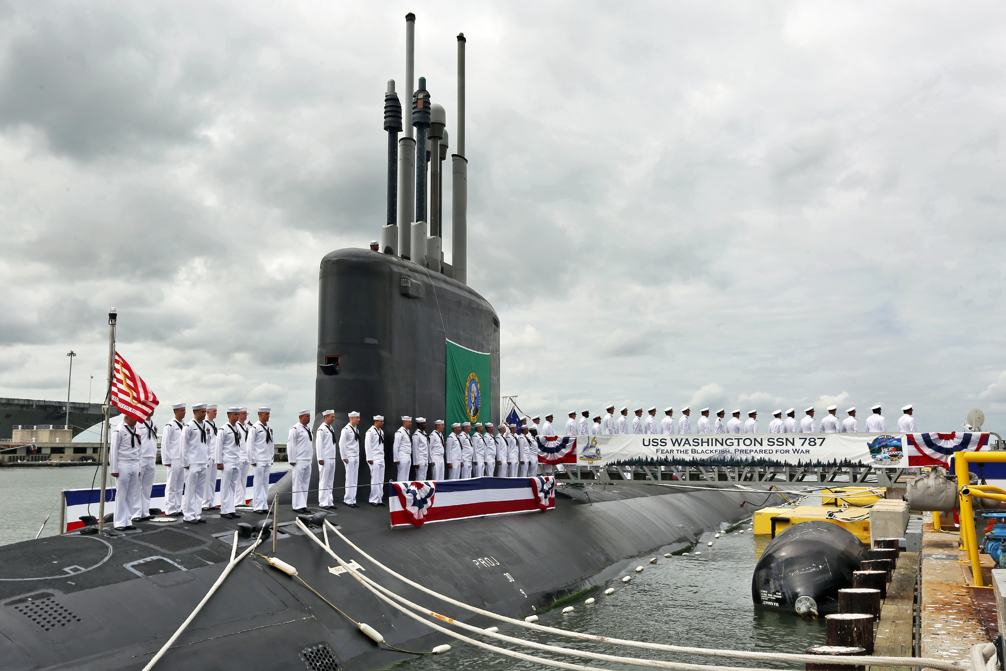 USS Washington joins the submarine fleet - Daily Press