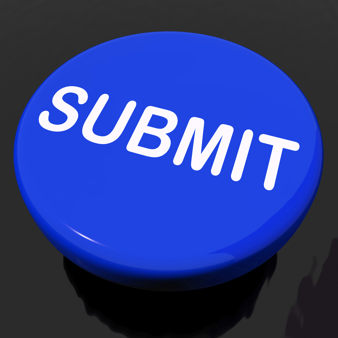Submit button shows submitting submission or application photo