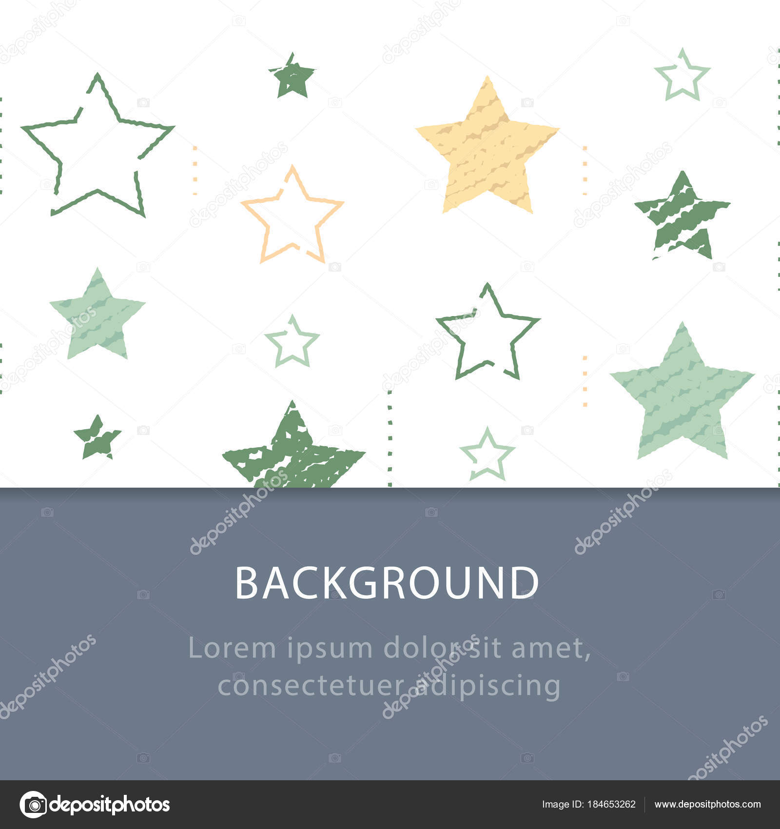 Stars with subtle grunge texture, vintage abstract background ...