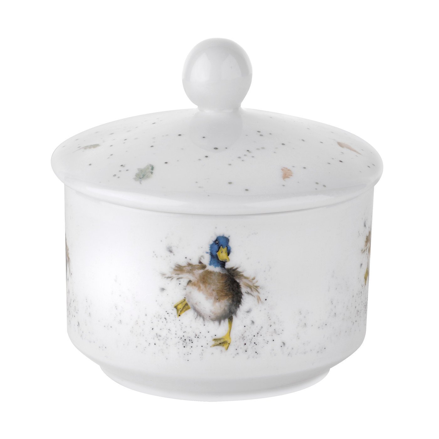 Wrendale by Royal Worcester Duck Sugar Pot: Amazon.co.uk: Kitchen & Home