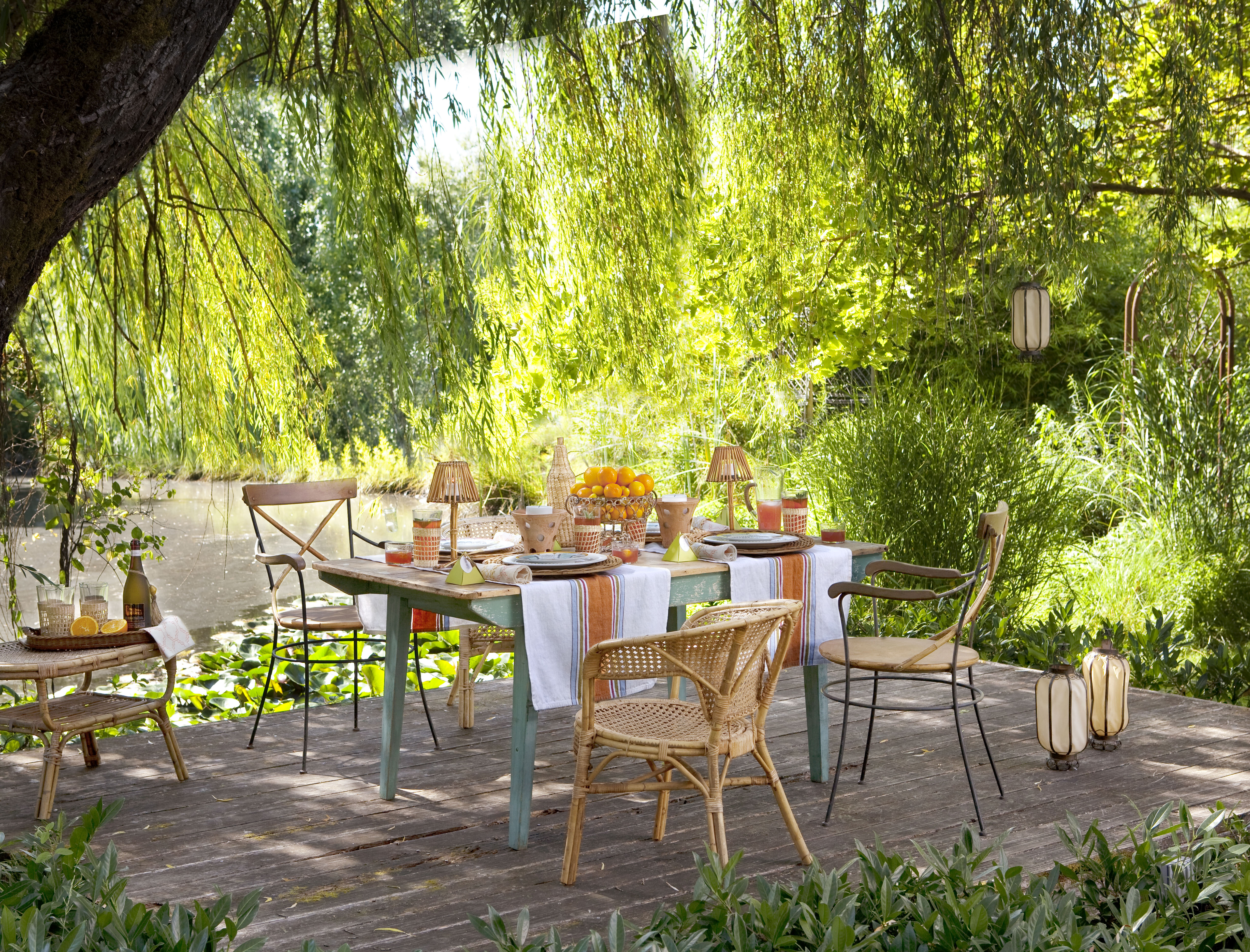 Backyard Summer Party Ideas Decor Table Centerpieces Summer Table ...