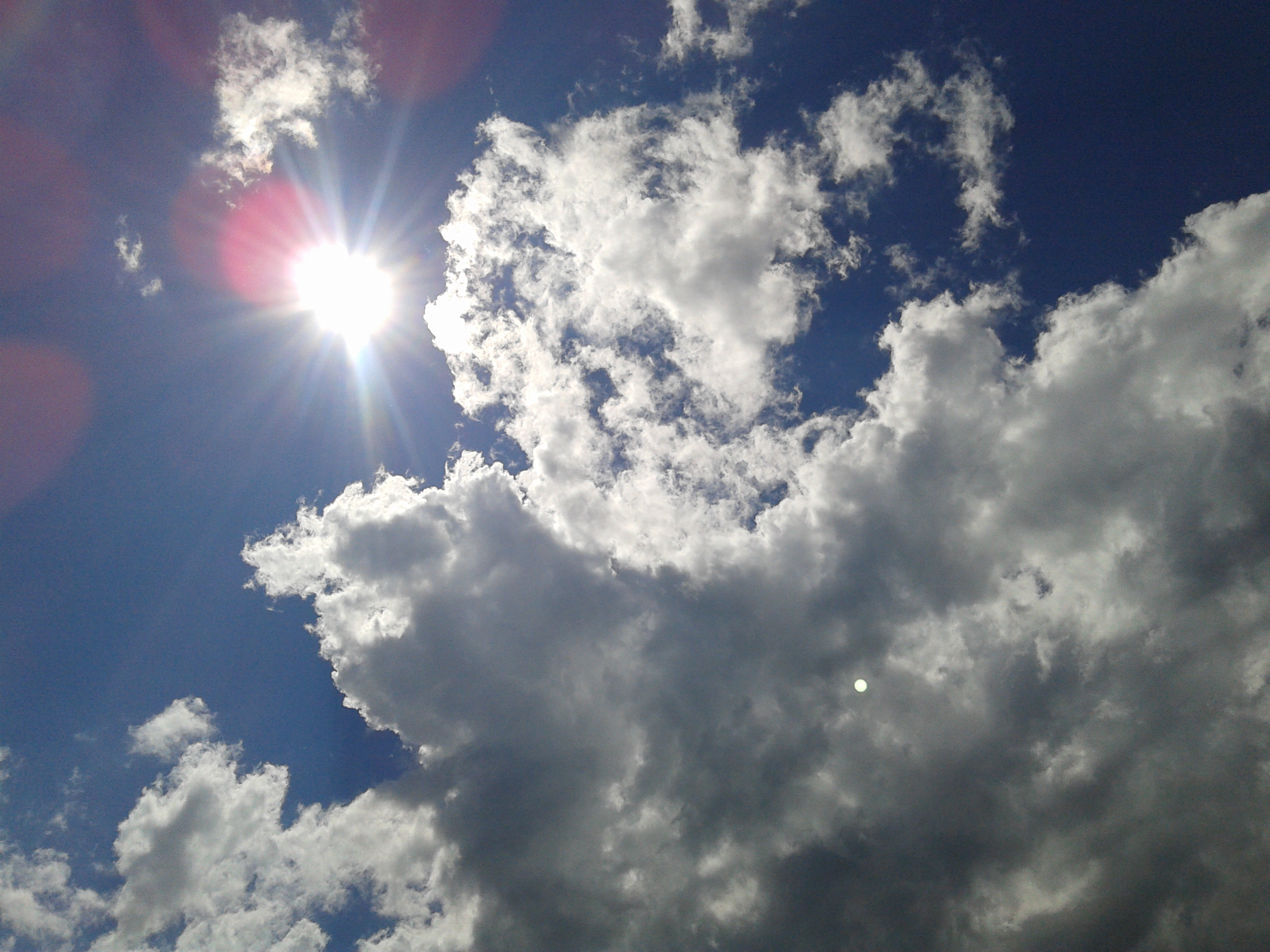 Sun and clouds photo