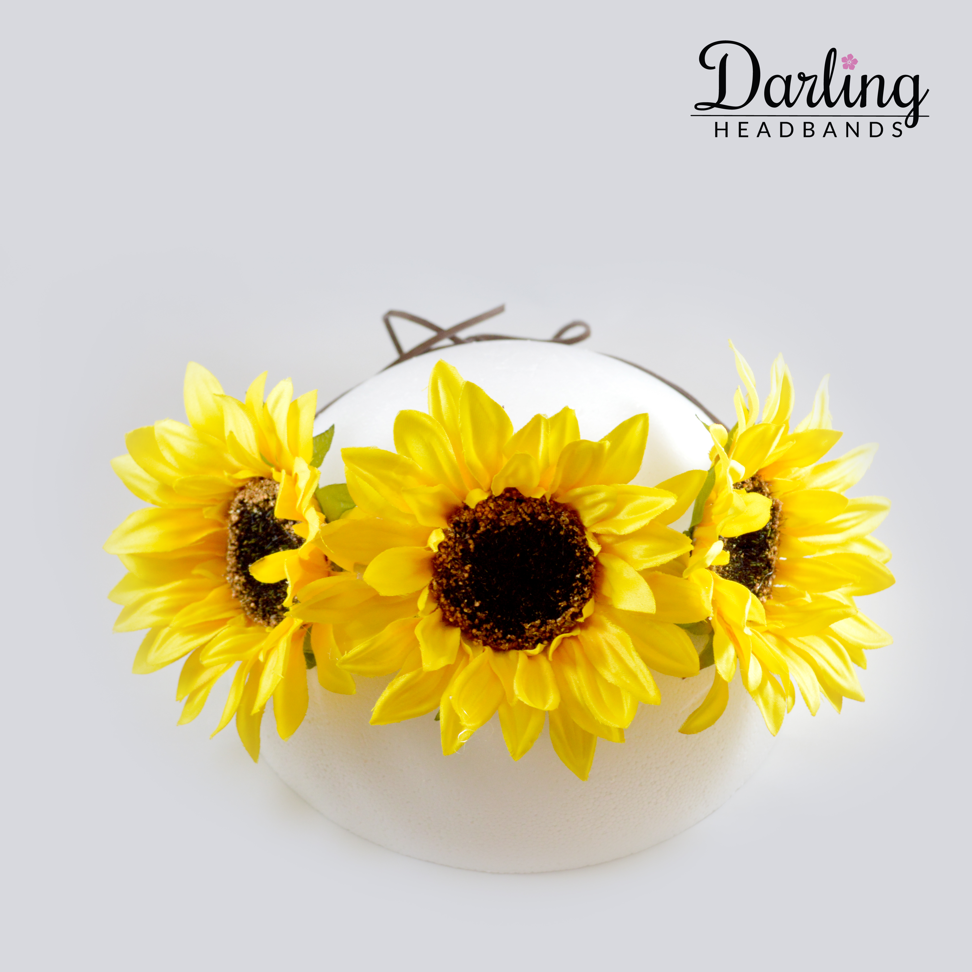 Sunflower Crown, Sunflower Headband, Yellow Flower Crown, Yellow ...