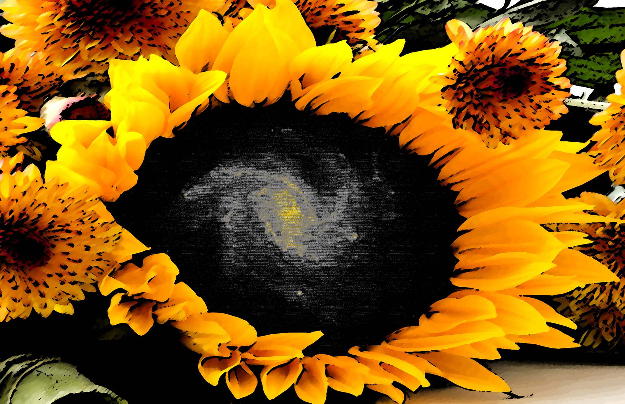 Black Hole Sun Flower 11