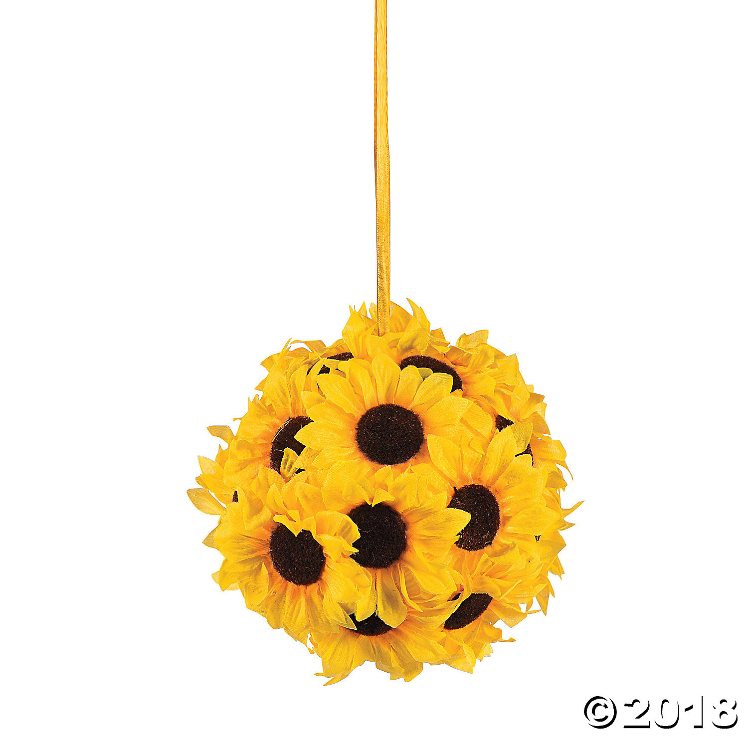 Pomander Sunflower Kissing Ball