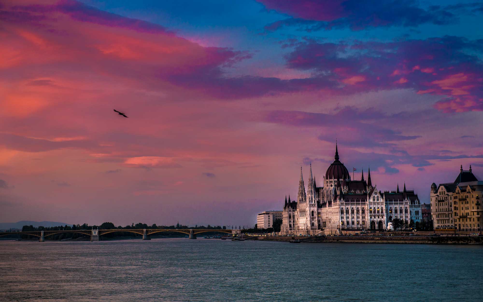 Danube and Parliament, Budapest, Hungary - Travel Past 50
