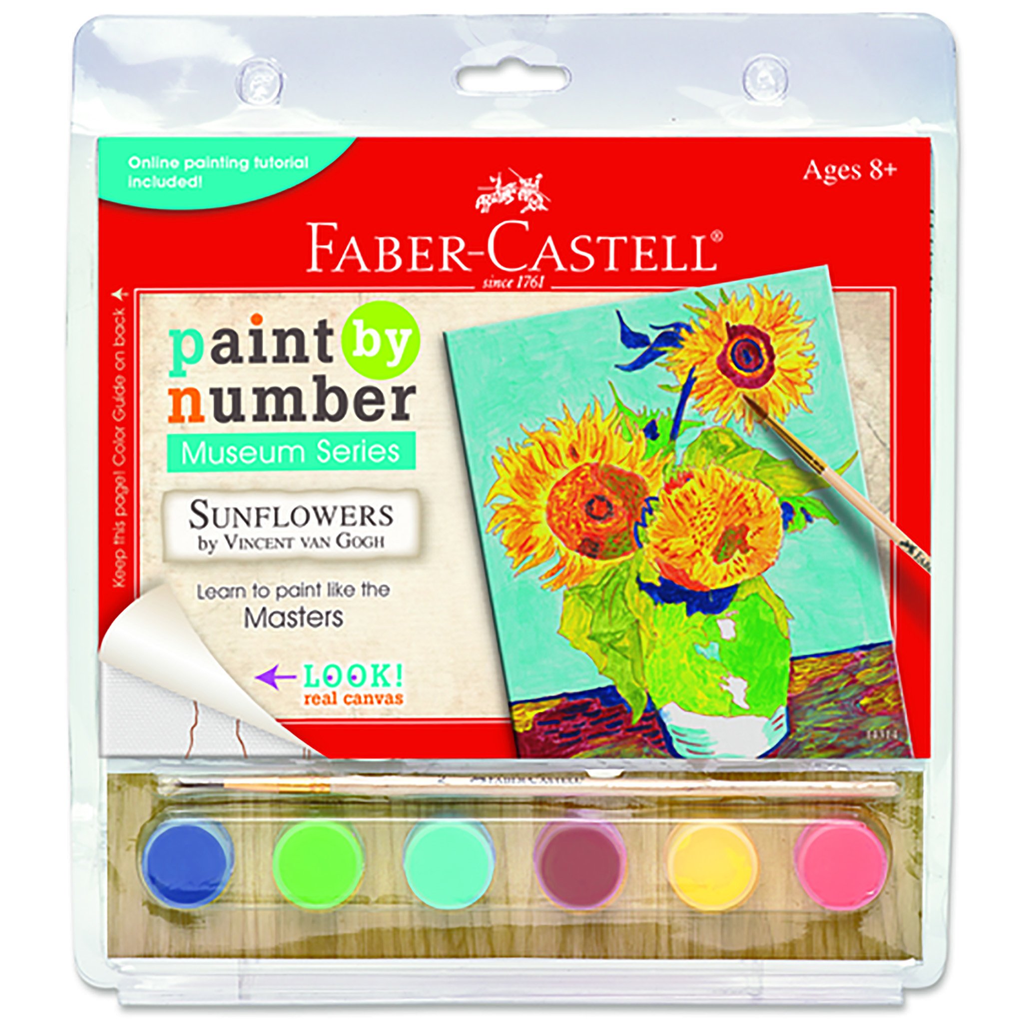 Paint-by-Number Guided Art Set - Van Gogh's Sunflowers – The Getty Store