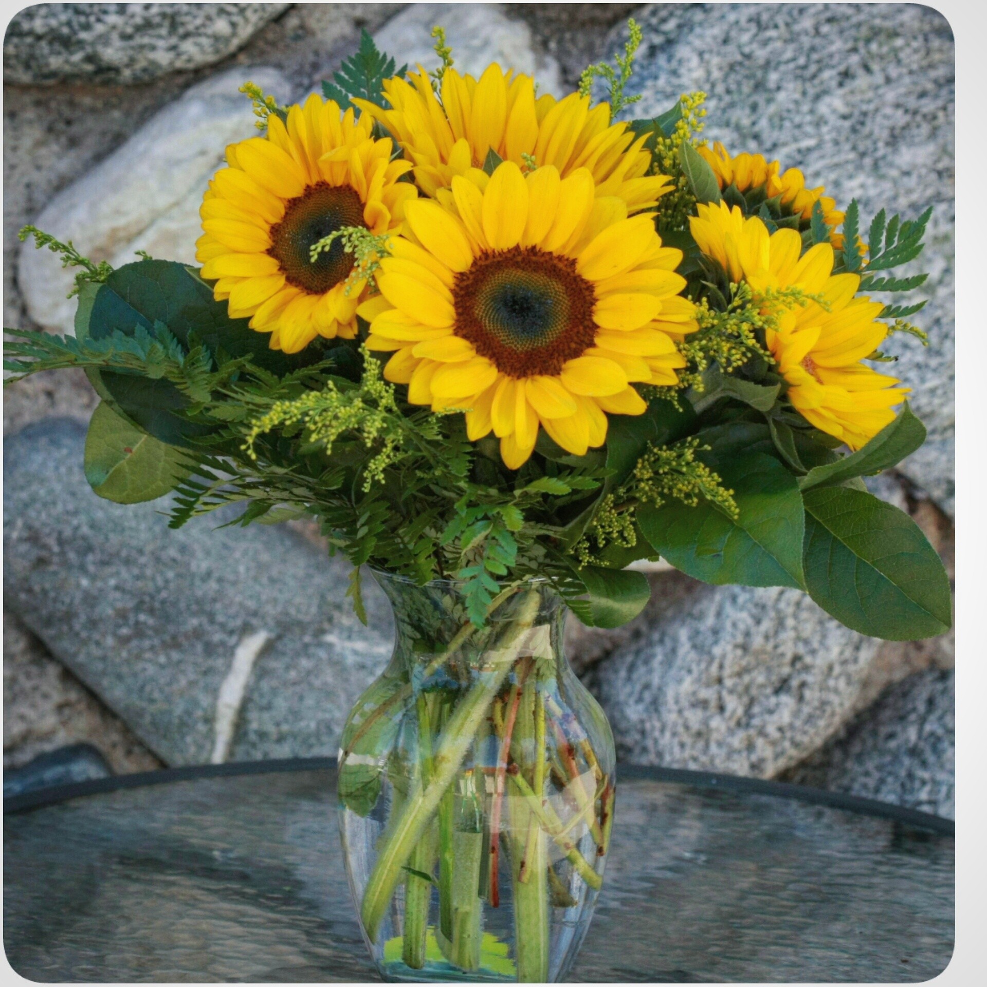 Summer Sunflowers (SF152) in Claremont, CA | Sherwood Florist ...