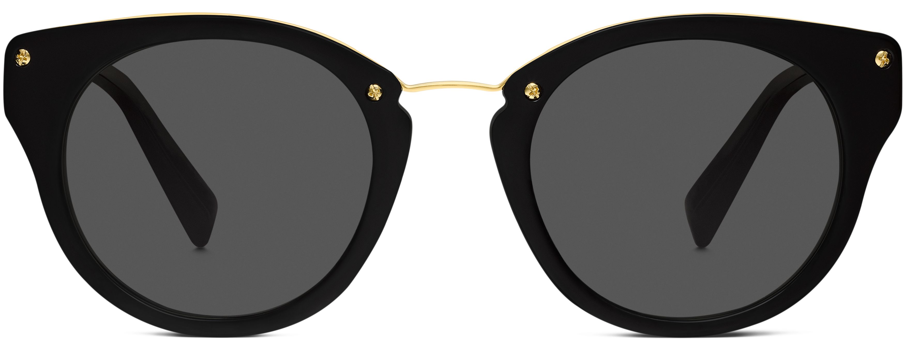 Hadley Sunglasses in Jet Black for Women | Warby Parker