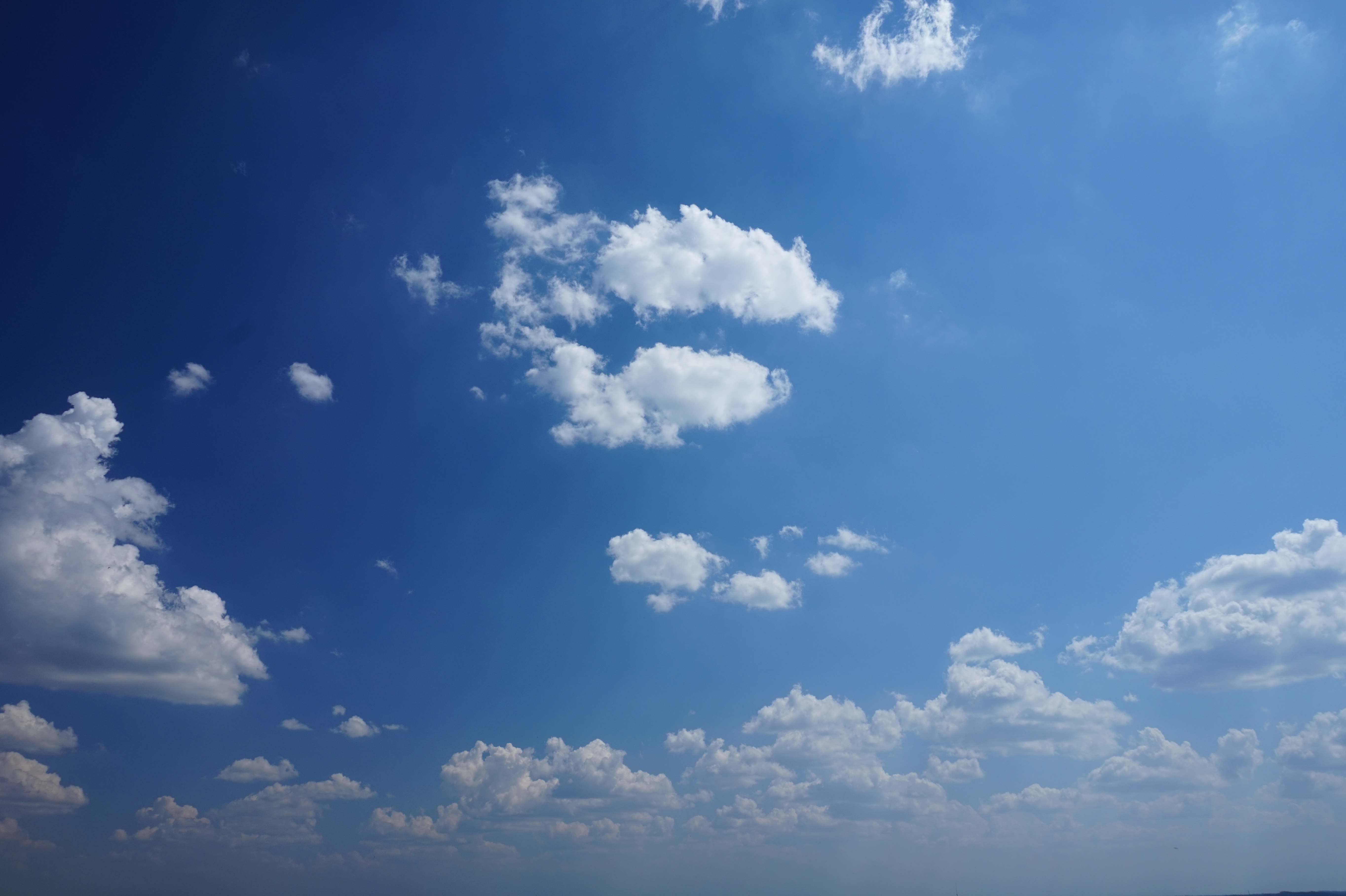 Free photo: Sunny sky - Blue, Bright, Clouds - Free Download - Jooinn