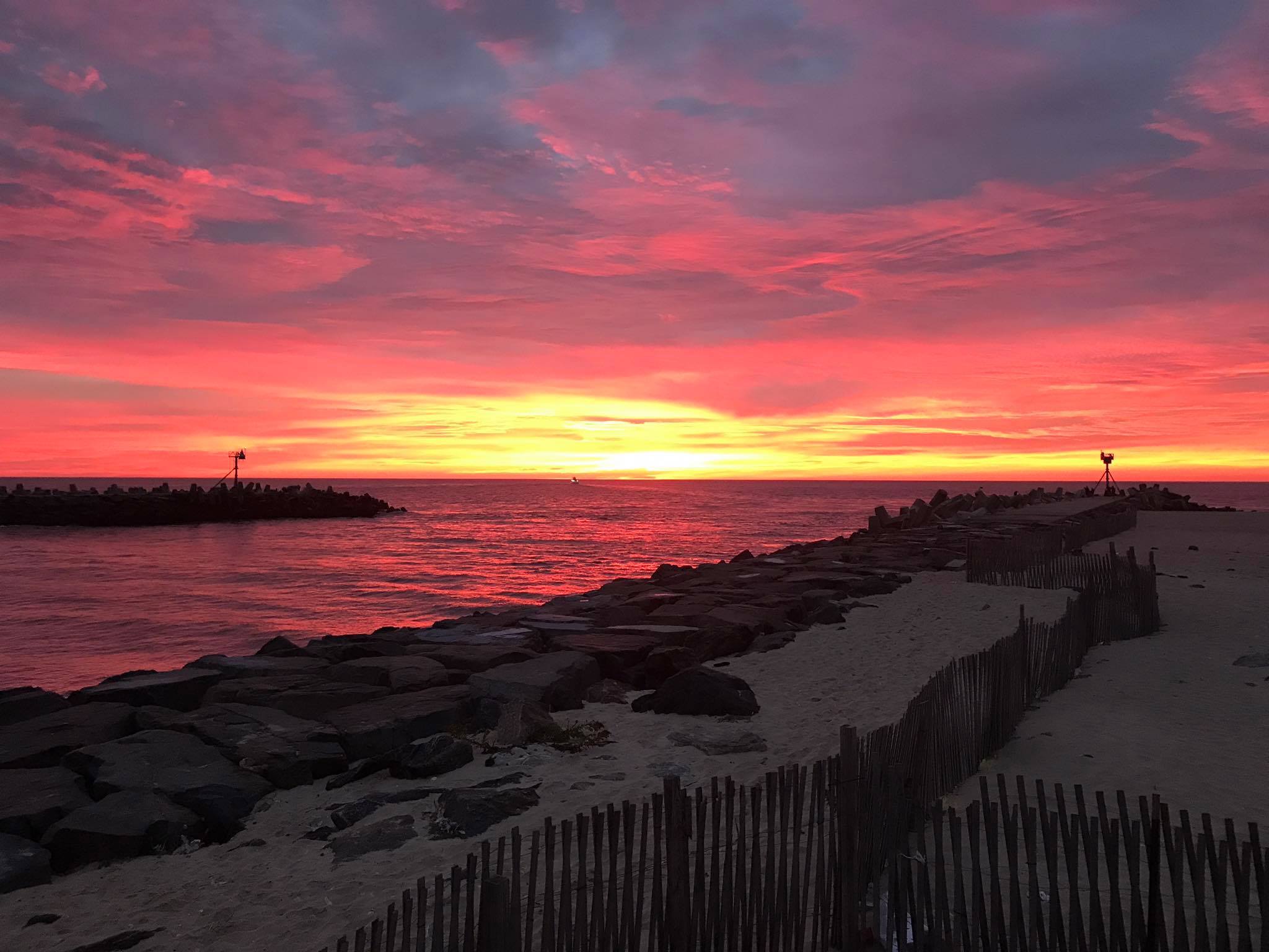 Dazzling sunrise lights up sky and social media (PHOTOS) | NJ.com
