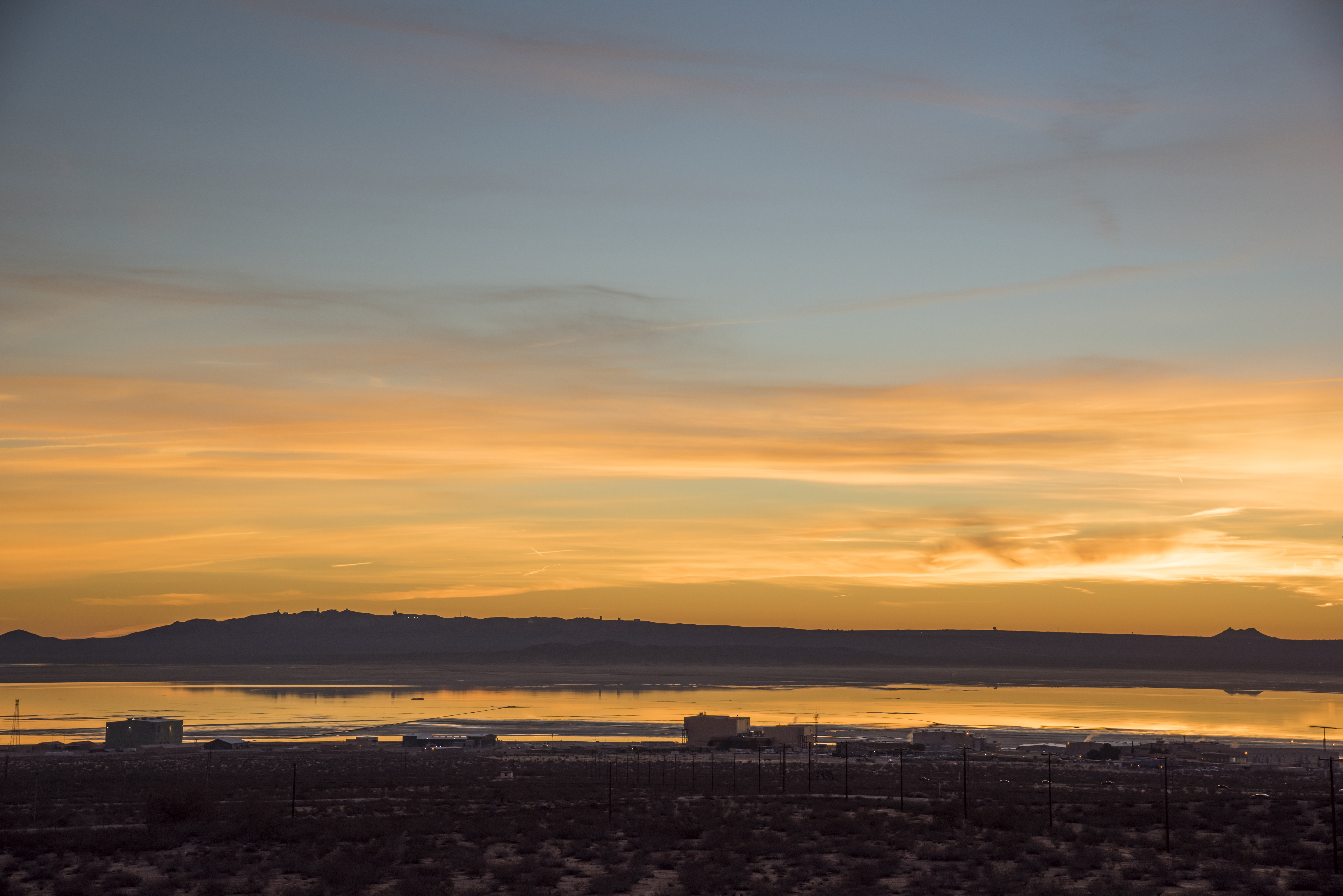 Sunrise at Rogers Dry Lake | NASA