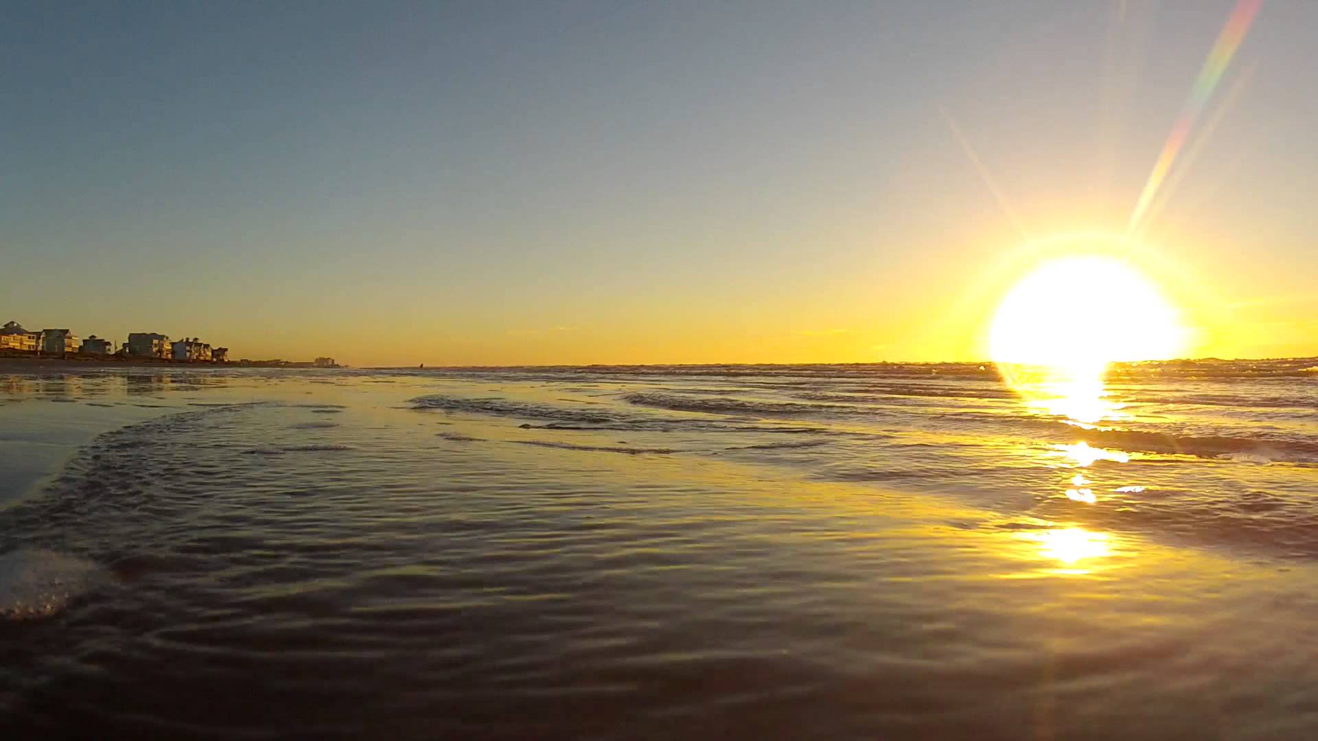 Sunrise on the Beach - YouTube