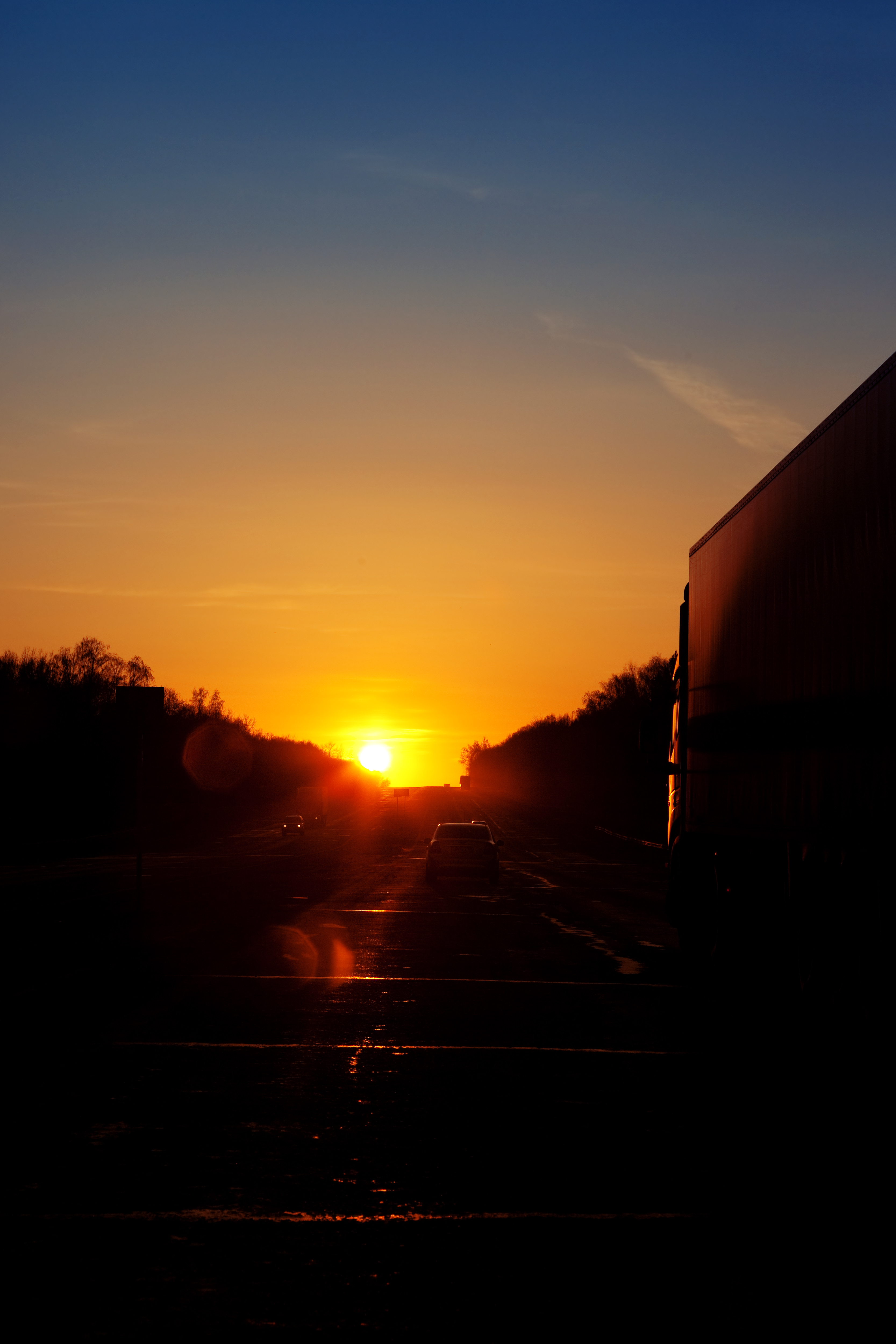 sunset, Con2011, Countryside, Landscape, Nature, HQ Photo