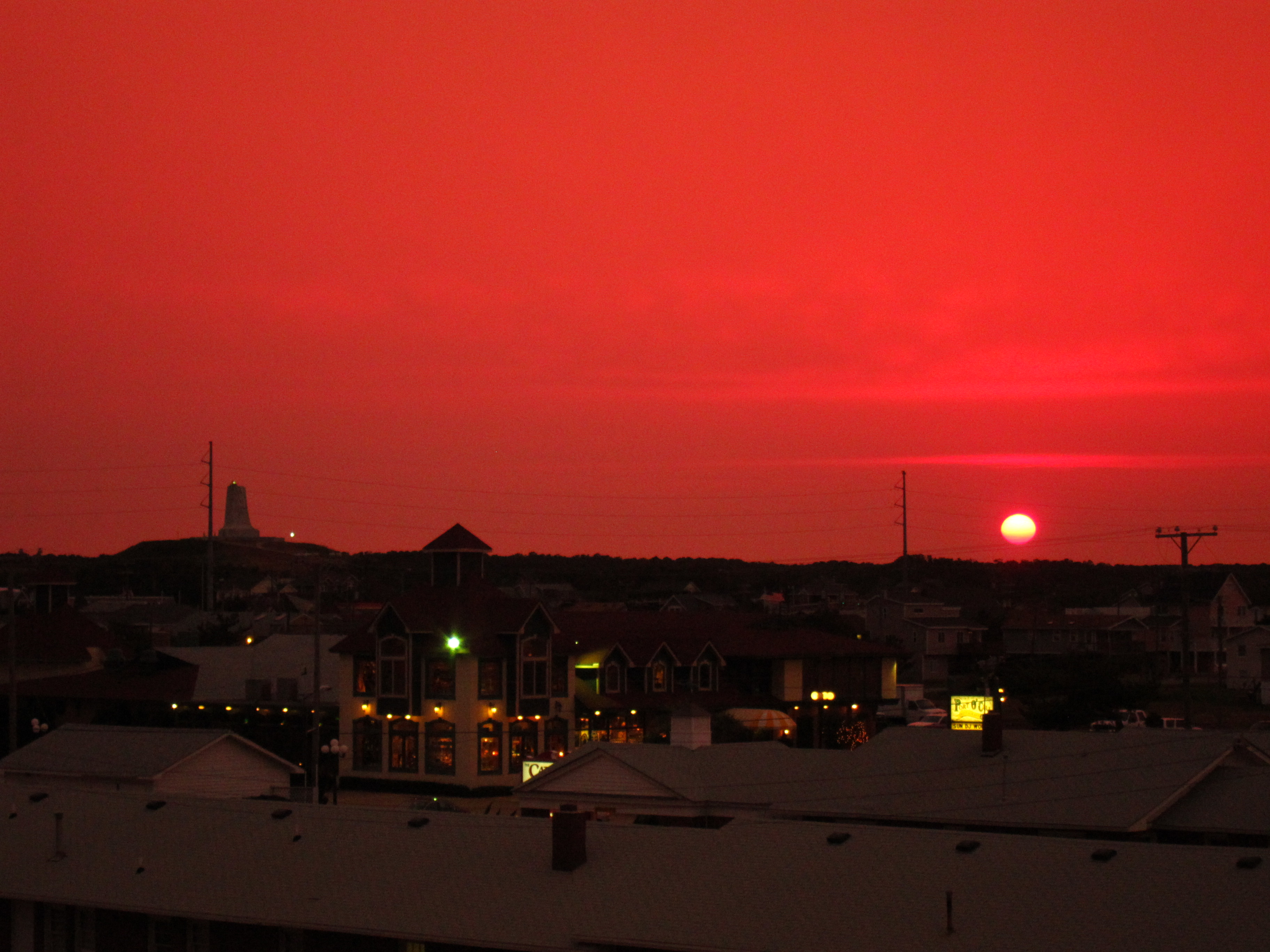 Sunset, Banks, Carolina, Nc, North, HQ Photo