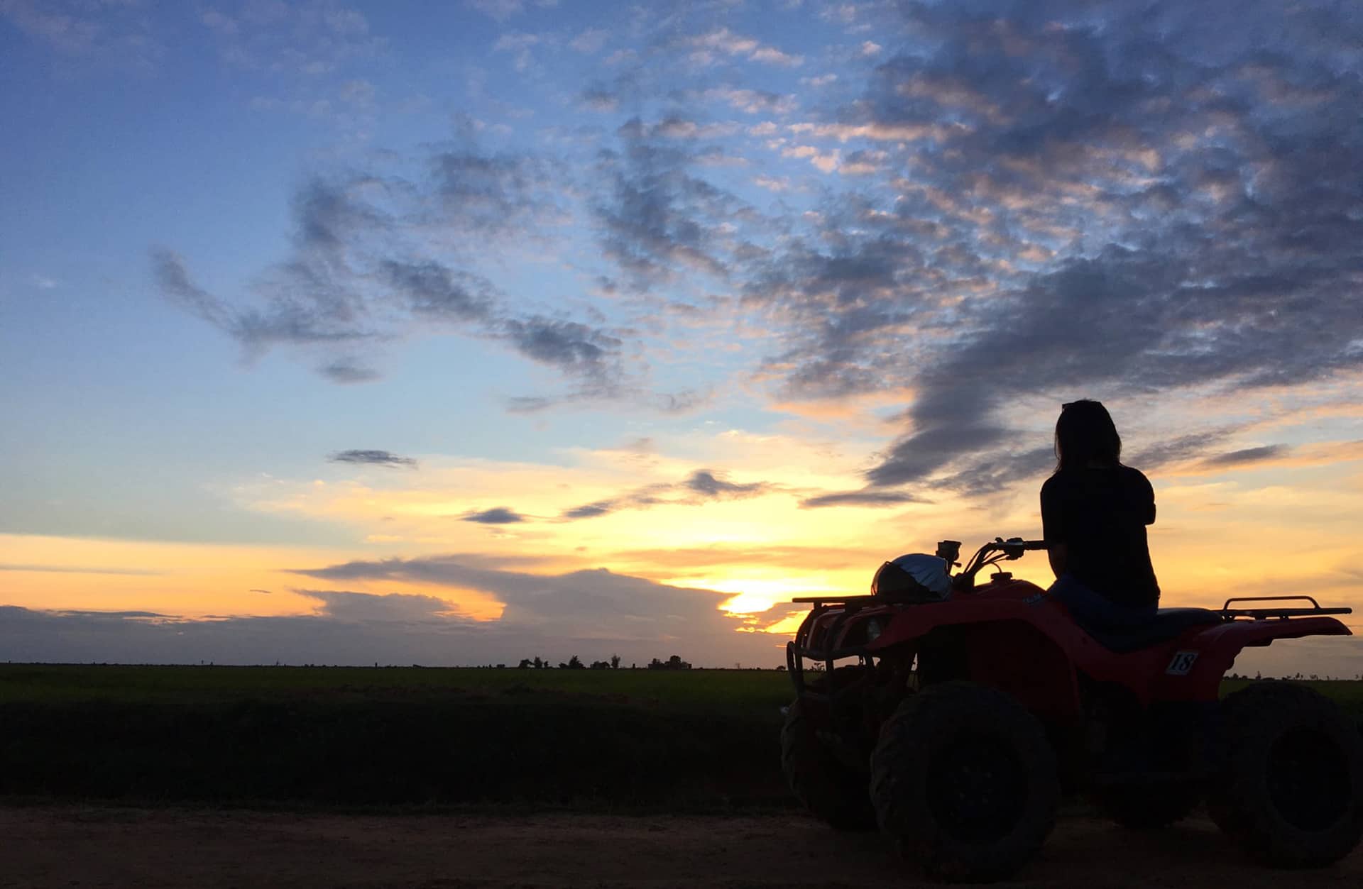 Sunset Tour - Quad Adventure Cambodia - Siem Reap ATV