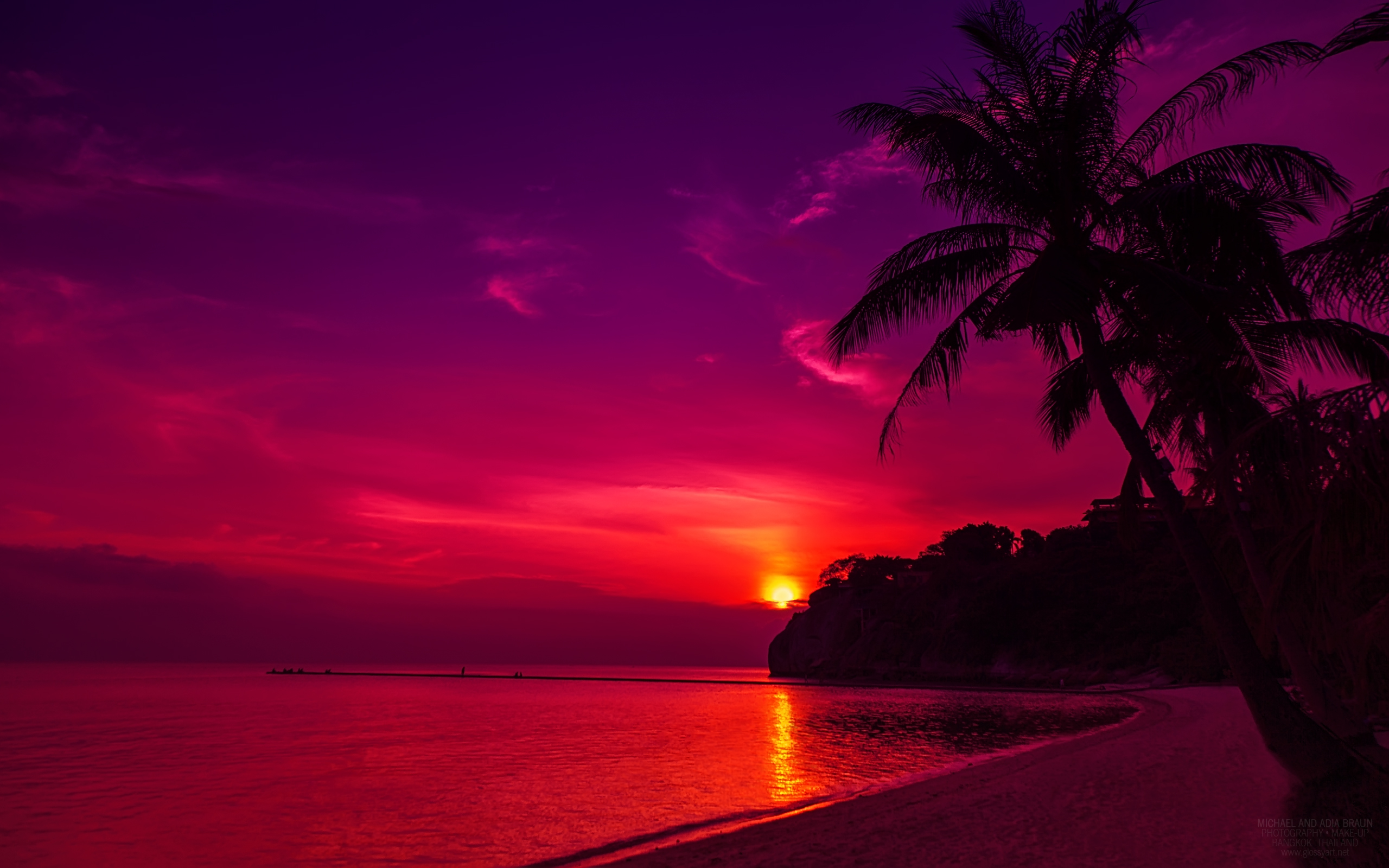 Thail Beach Sunset Wallpapers | Wallpapers HD