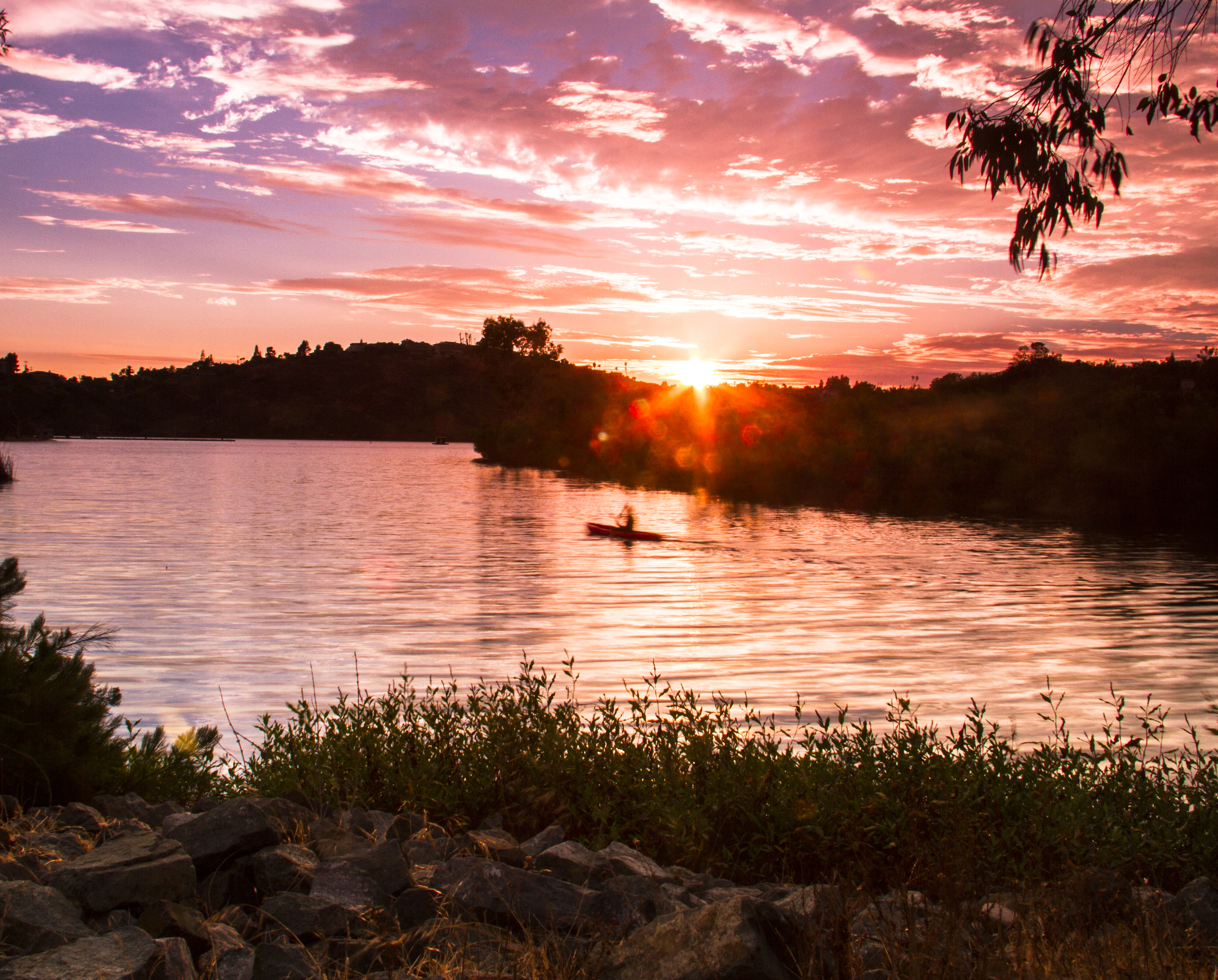 Sunset at Lake Murray – Travel Monkey
