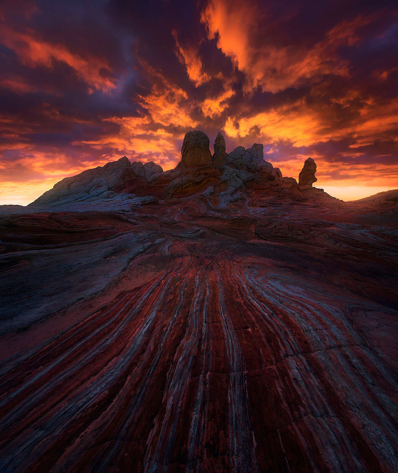 Rainbow of Fire (2015) | Colorado Plateau | Marc Adamus Photography