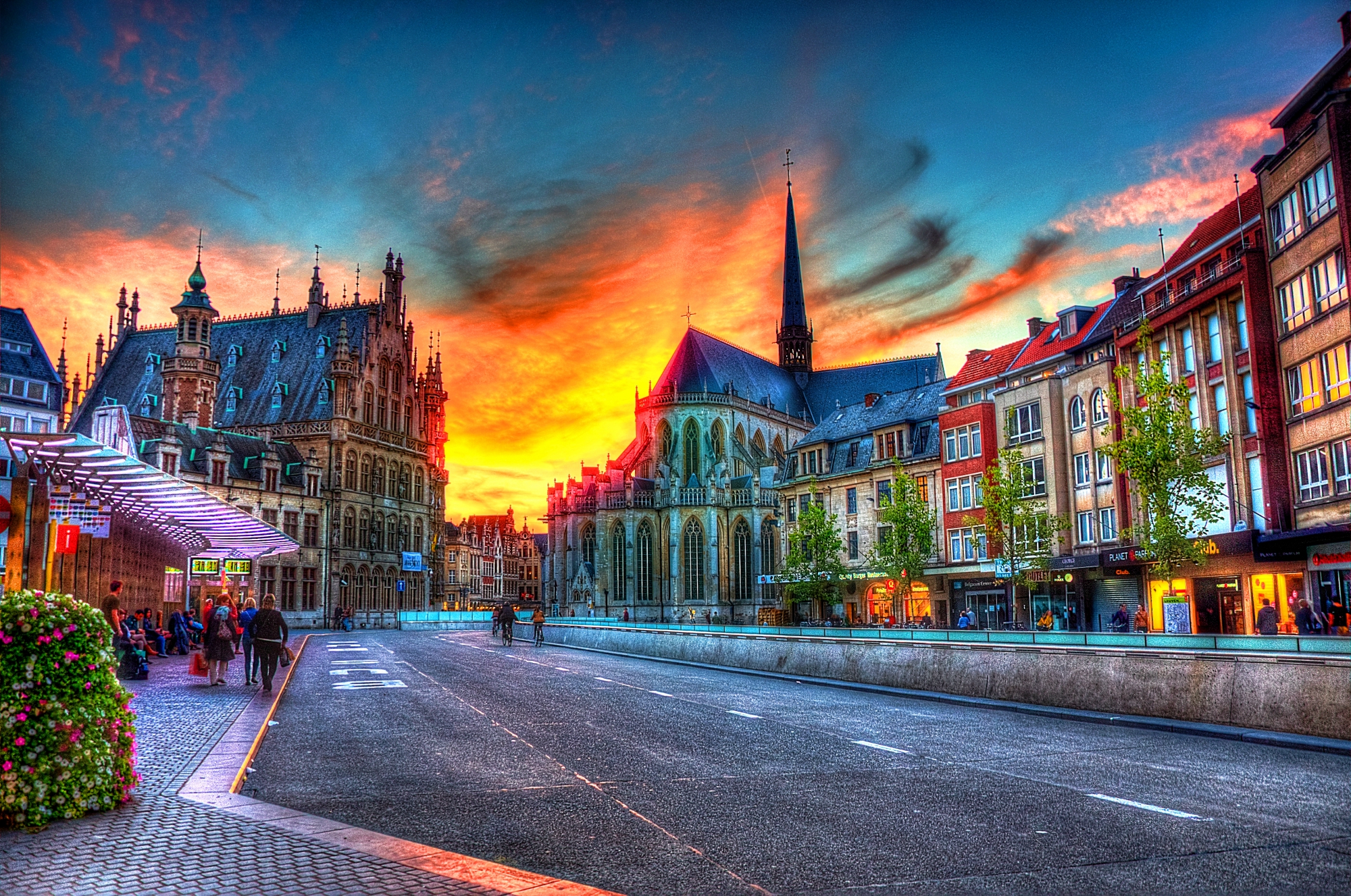 Leuven Sunset - Photography by Arty Caiado