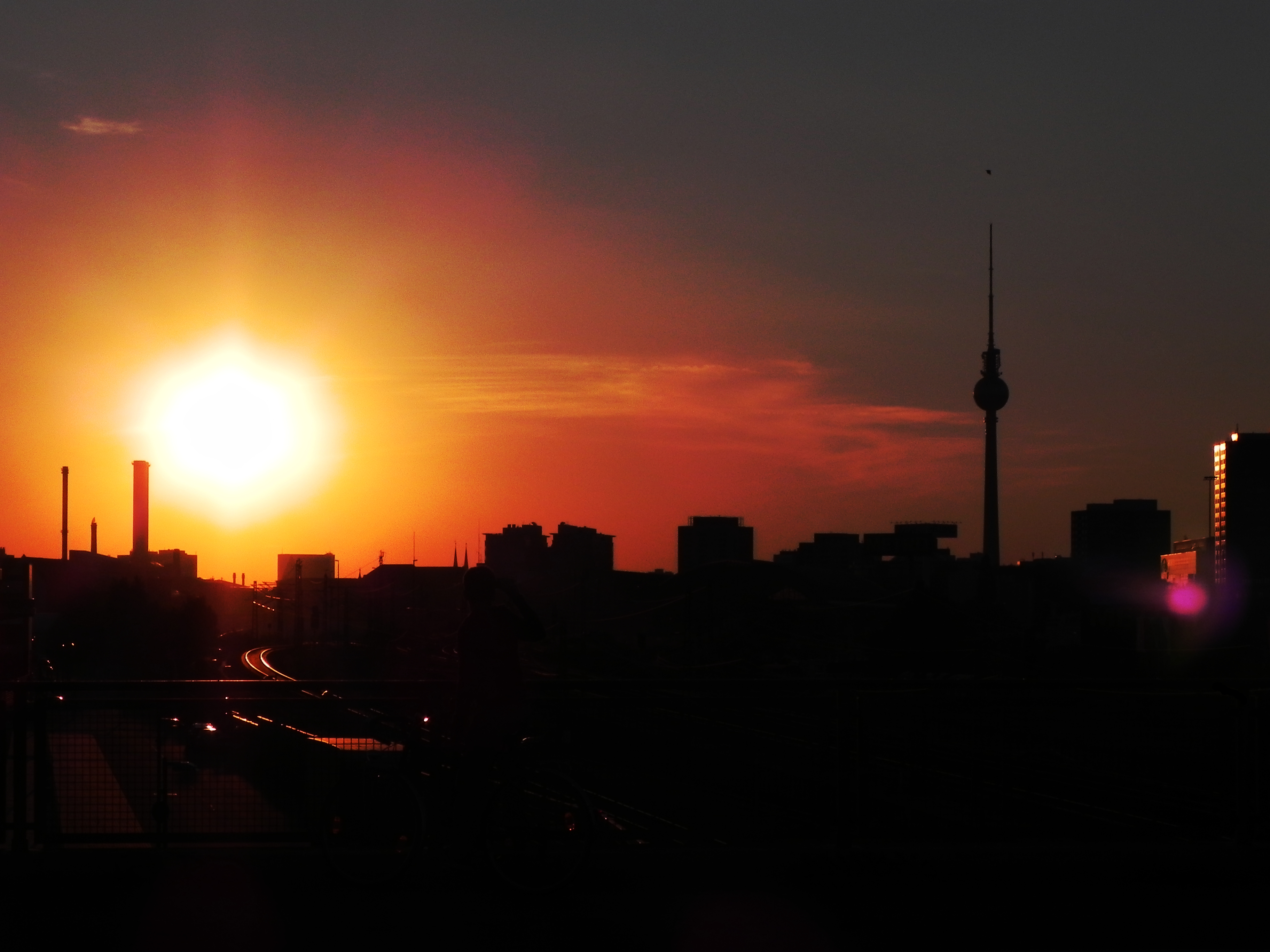 Sunset Berlin by FireMoose on DeviantArt