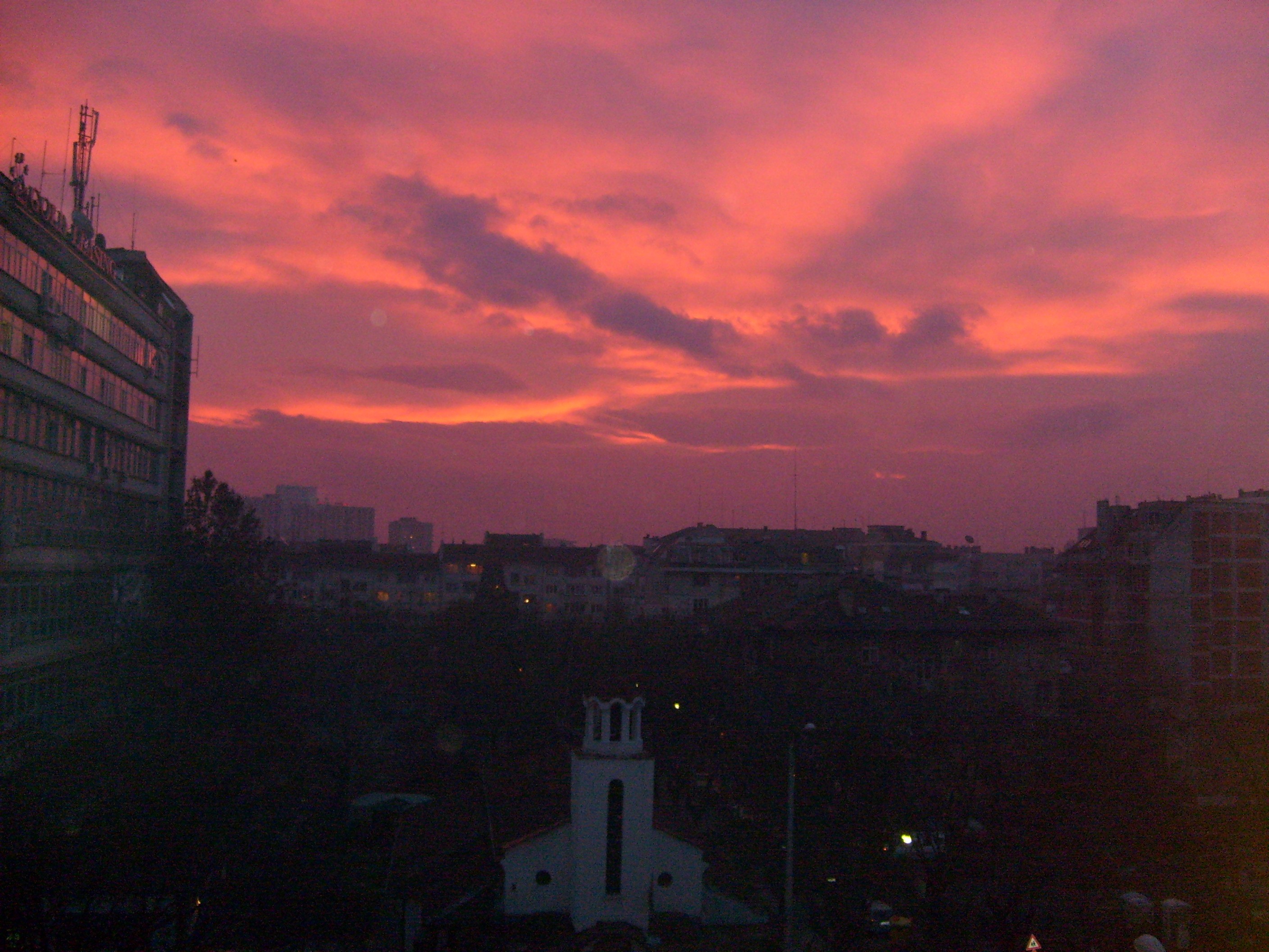 Sunsets: Bulgaria Clouds Sunset Nature Sofia Pink Sky Photography ...