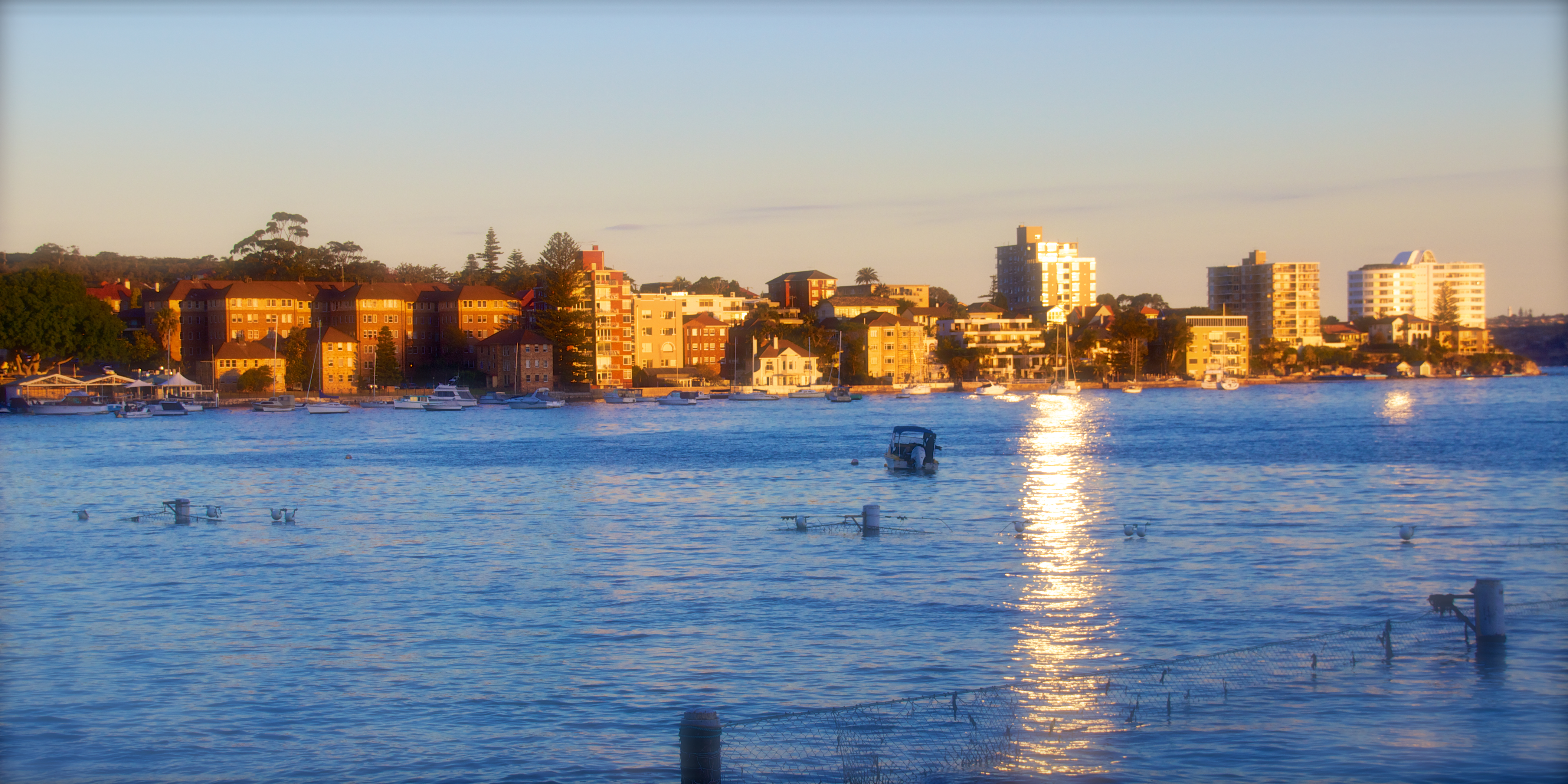 Sunset in manly photo
