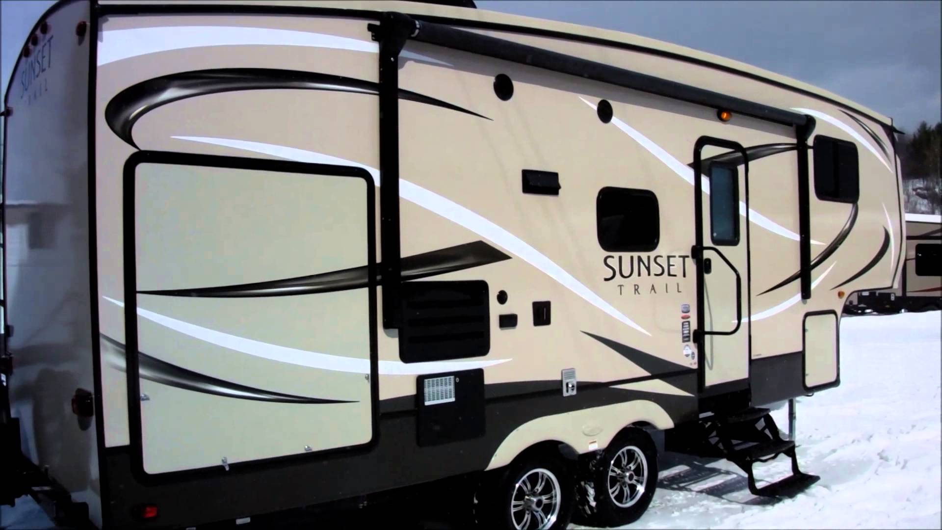 Fifth Wheel, Sunset Trail, 22RB, 2016 !!!! - YouTube