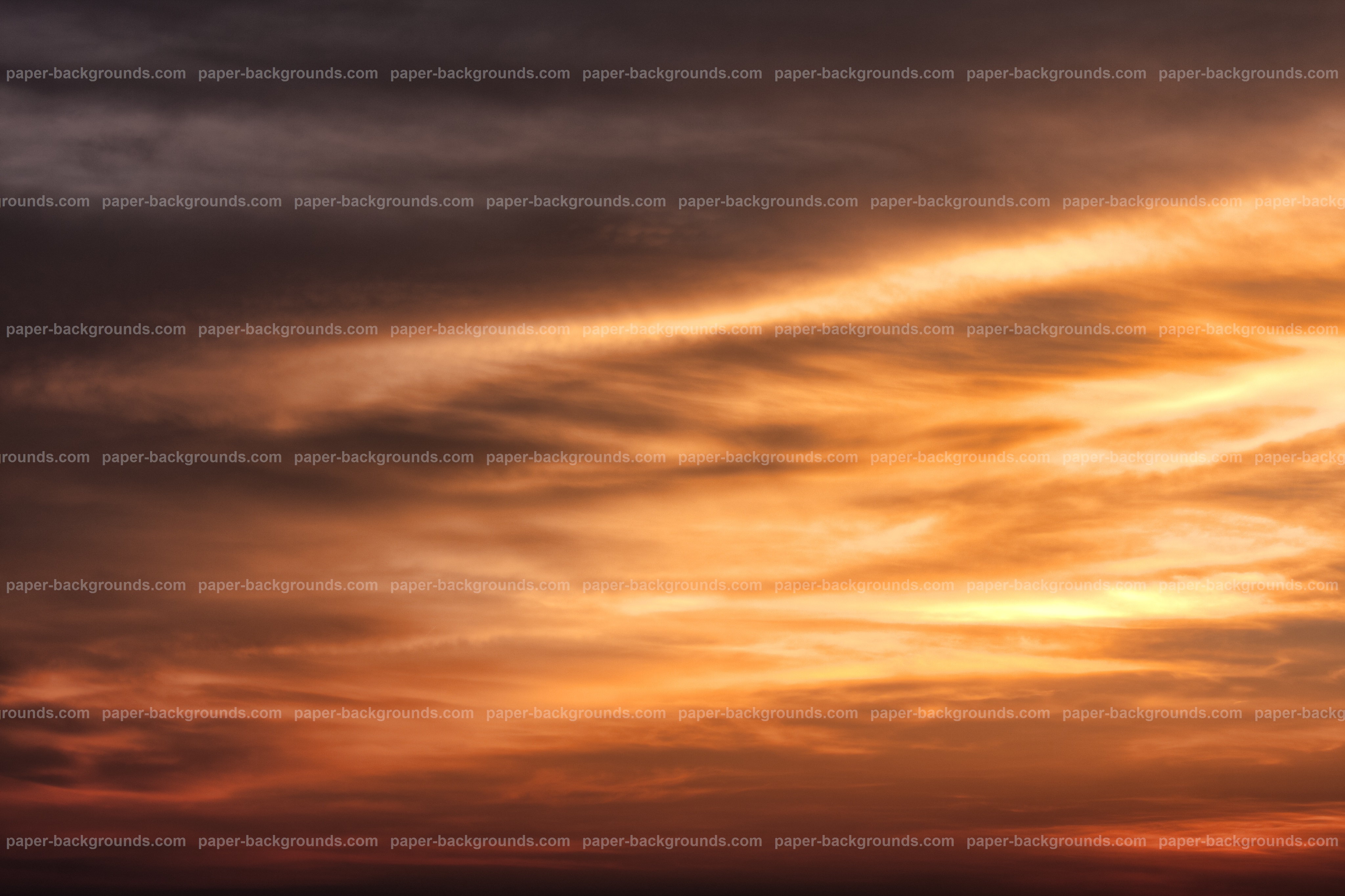 Paper Backgrounds | Sunset Dramatic Sky Clouds Background