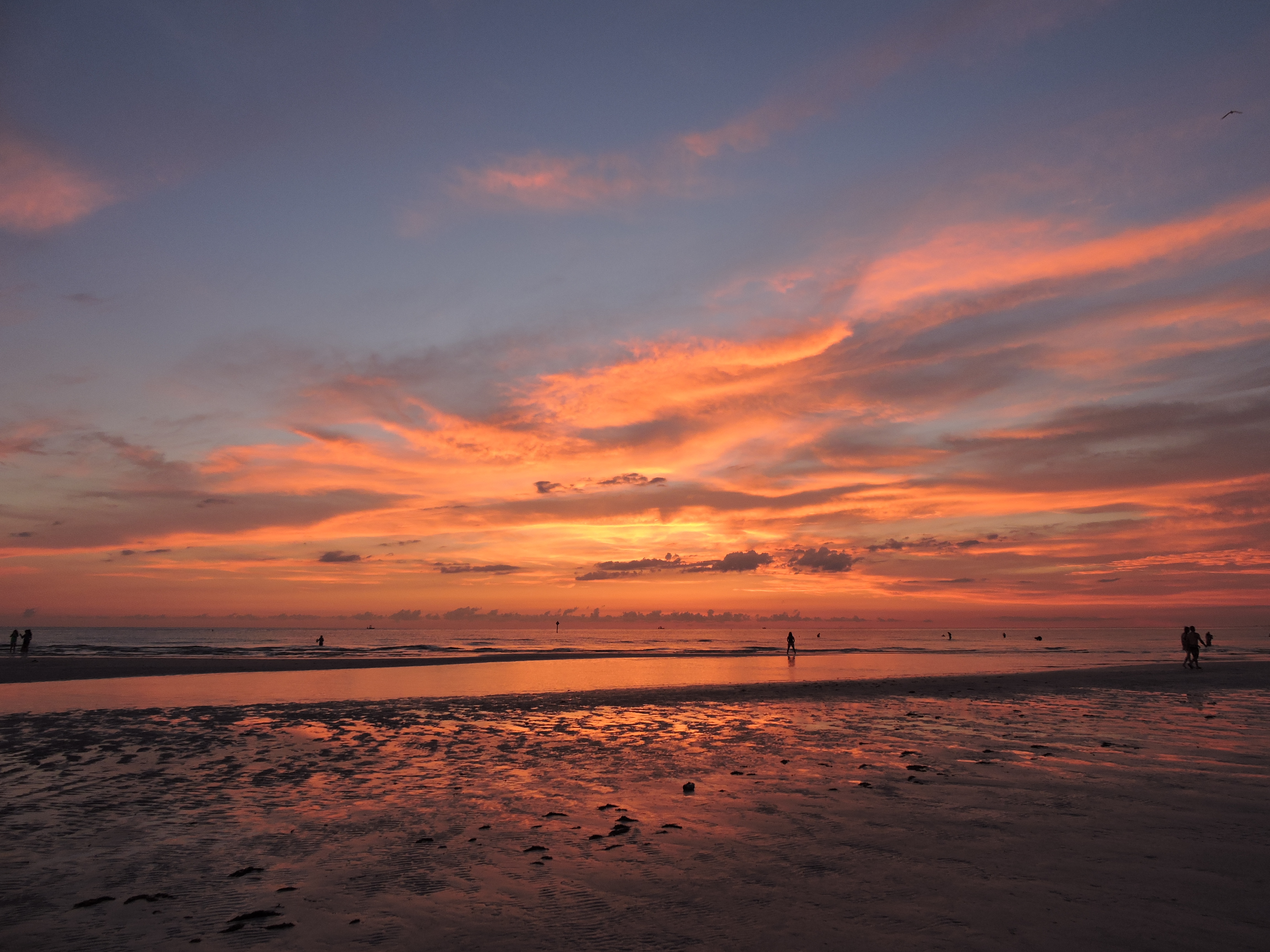 Beautiful Sunset Sky Siesta Key Beach Sarasota Fl | Book Cover Pics