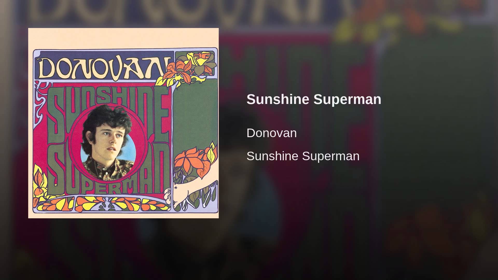 Sunshine Superman - YouTube