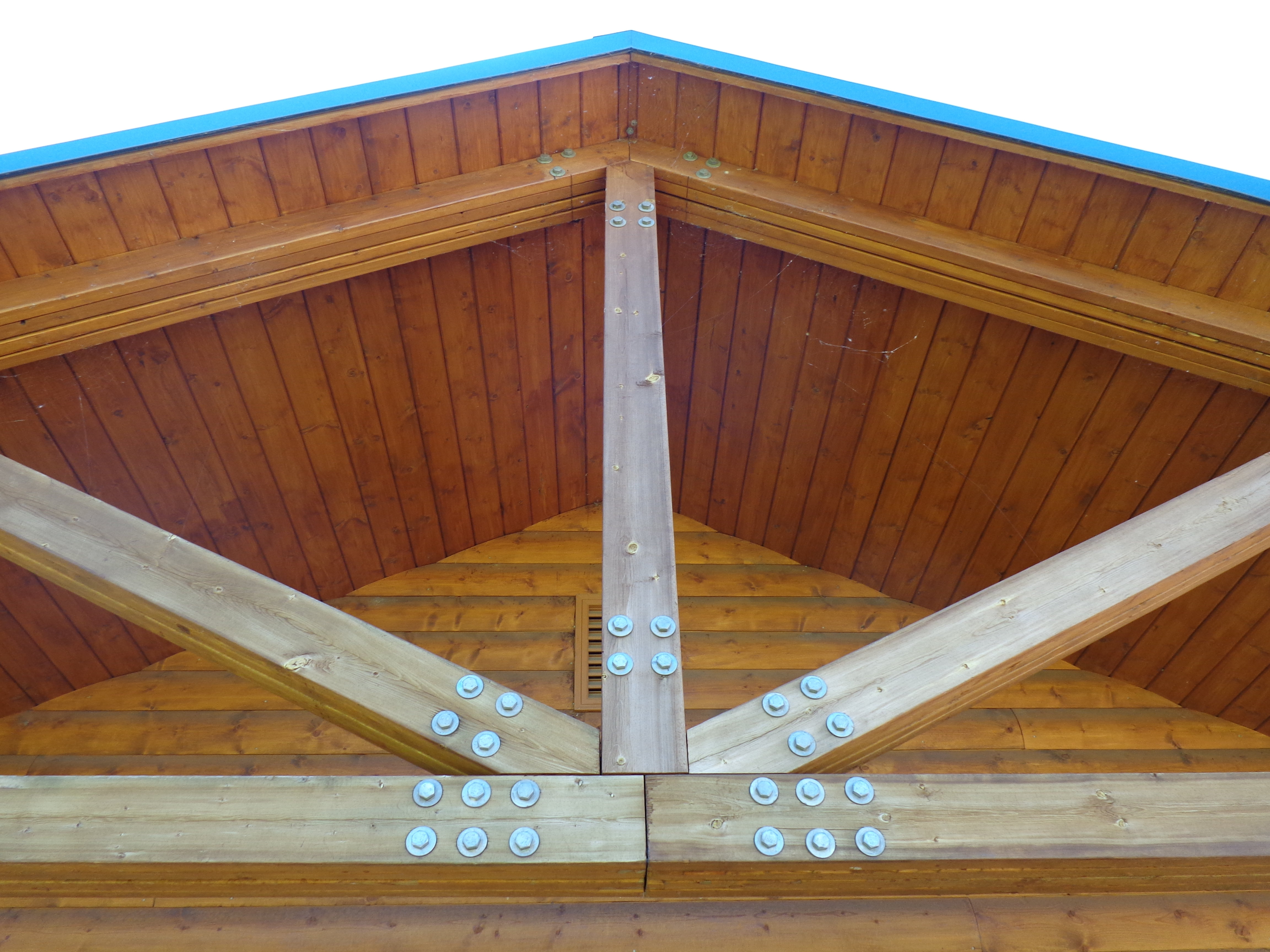 Wooden Roof Support Beams Picture | Free Photograph | Photos Public ...