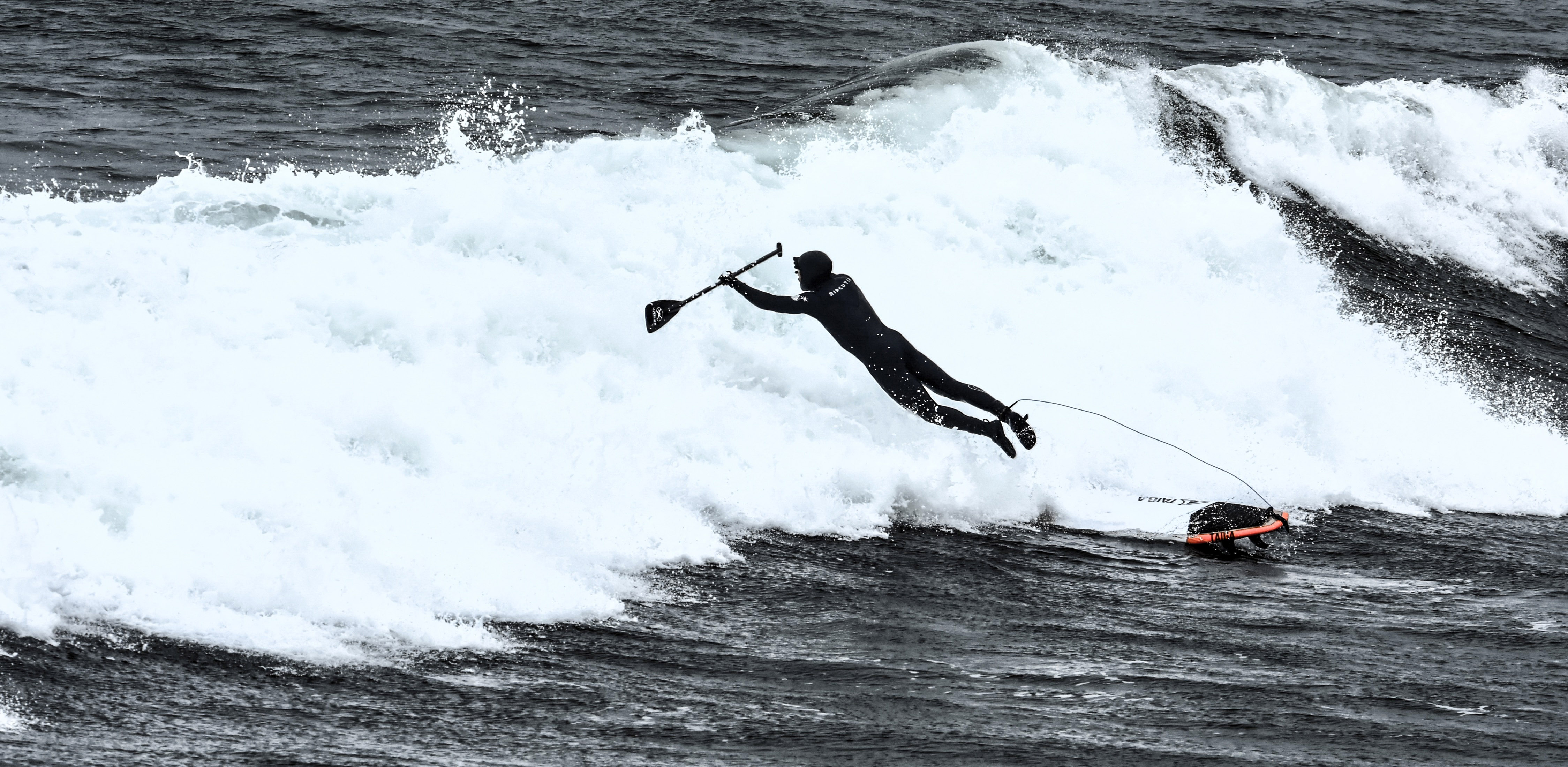 Surfer Wiping out on Wave image - Free stock photo - Public Domain ...