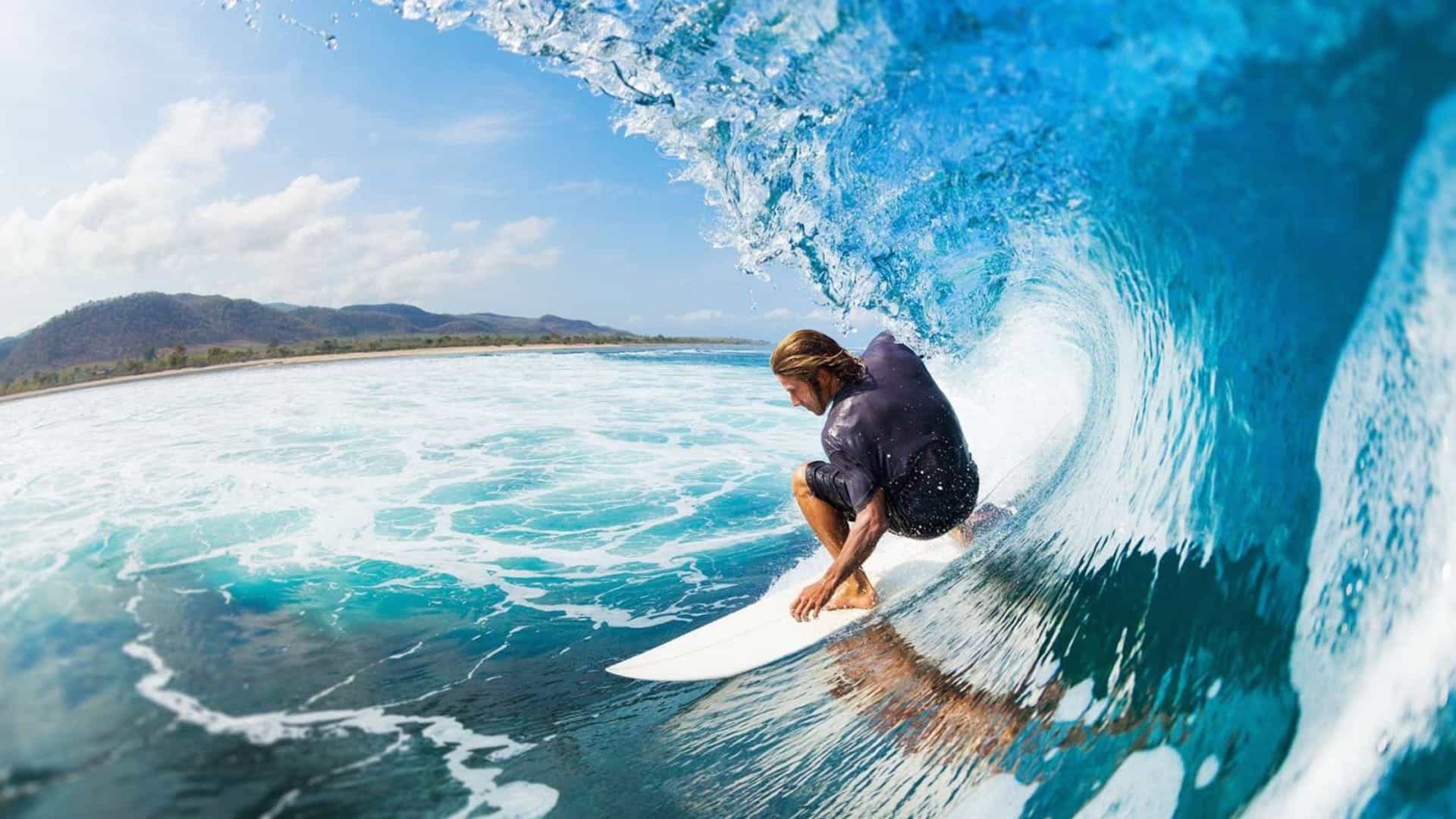 Water surfing photo
