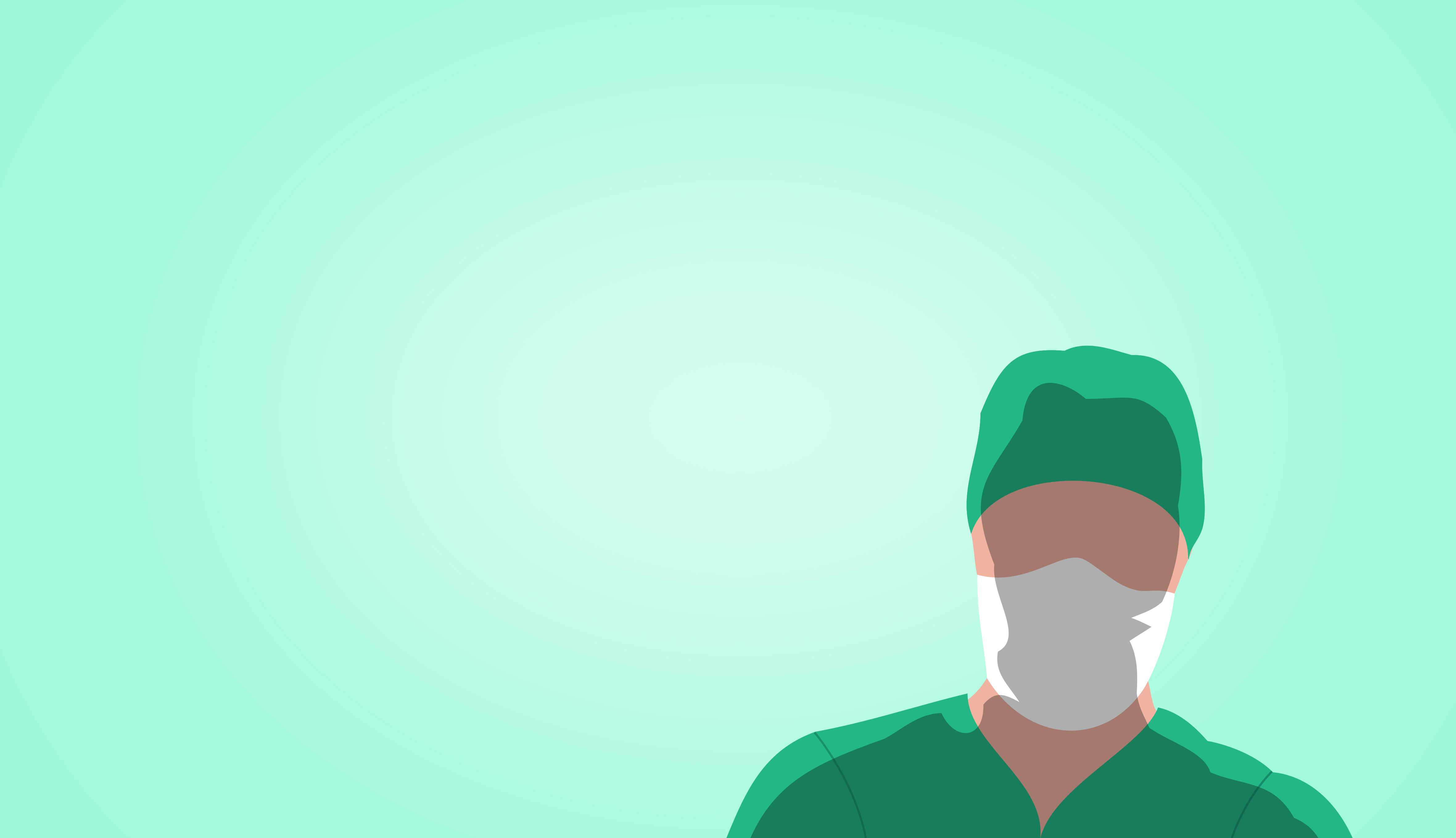 Surgeon silhouette - image with copyspace photo