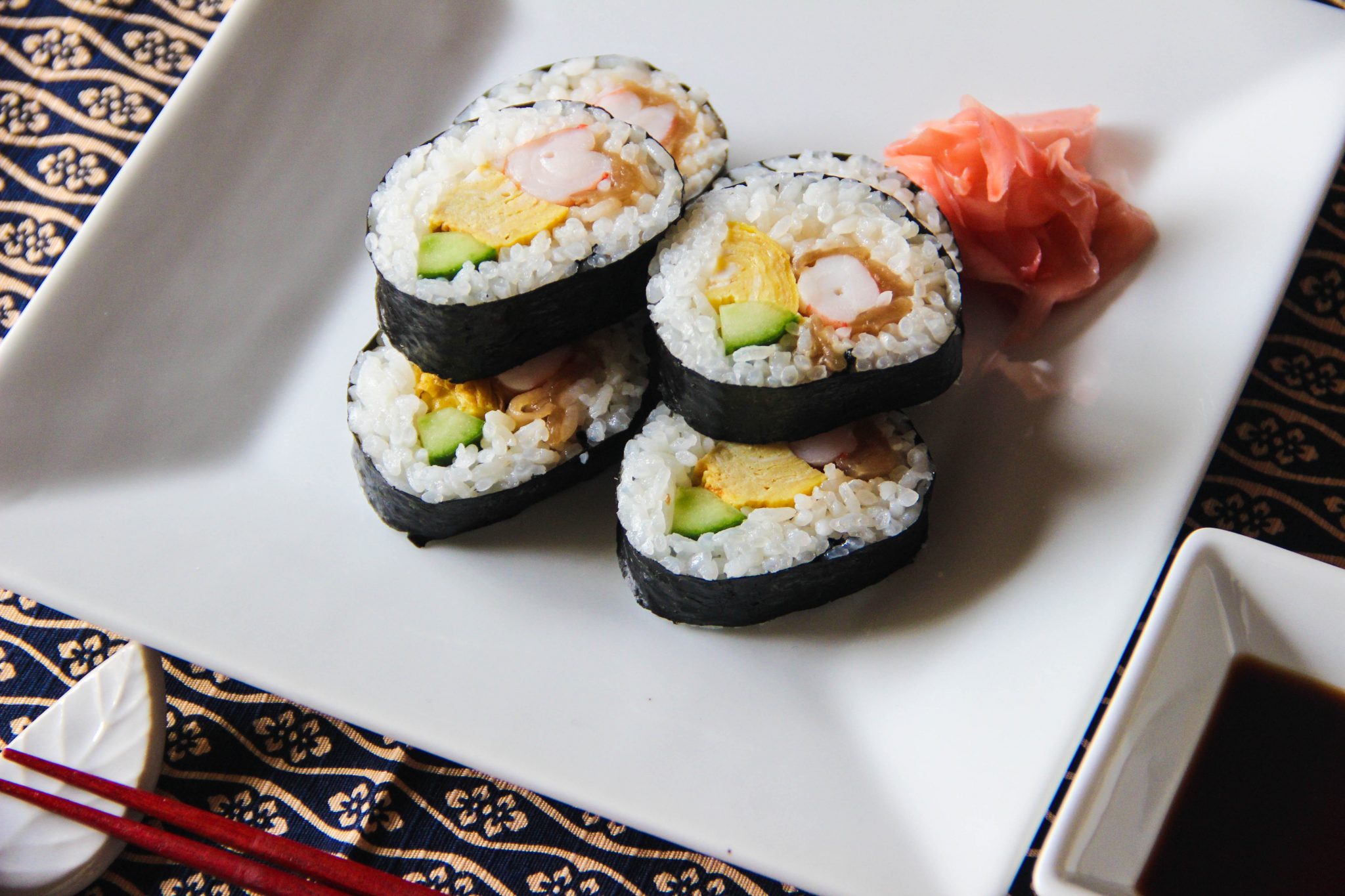 Futomaki Sushi Recipe – Japanese Cooking 101
