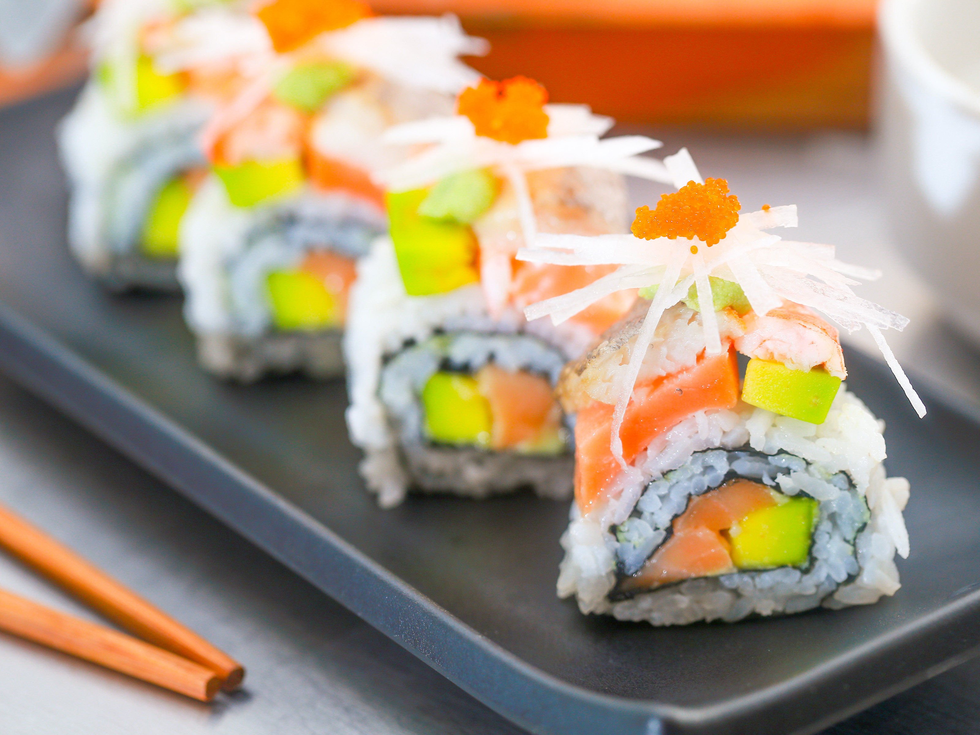How to Make Rainbow Sushi Rolls: 11 Steps (with Pictures)