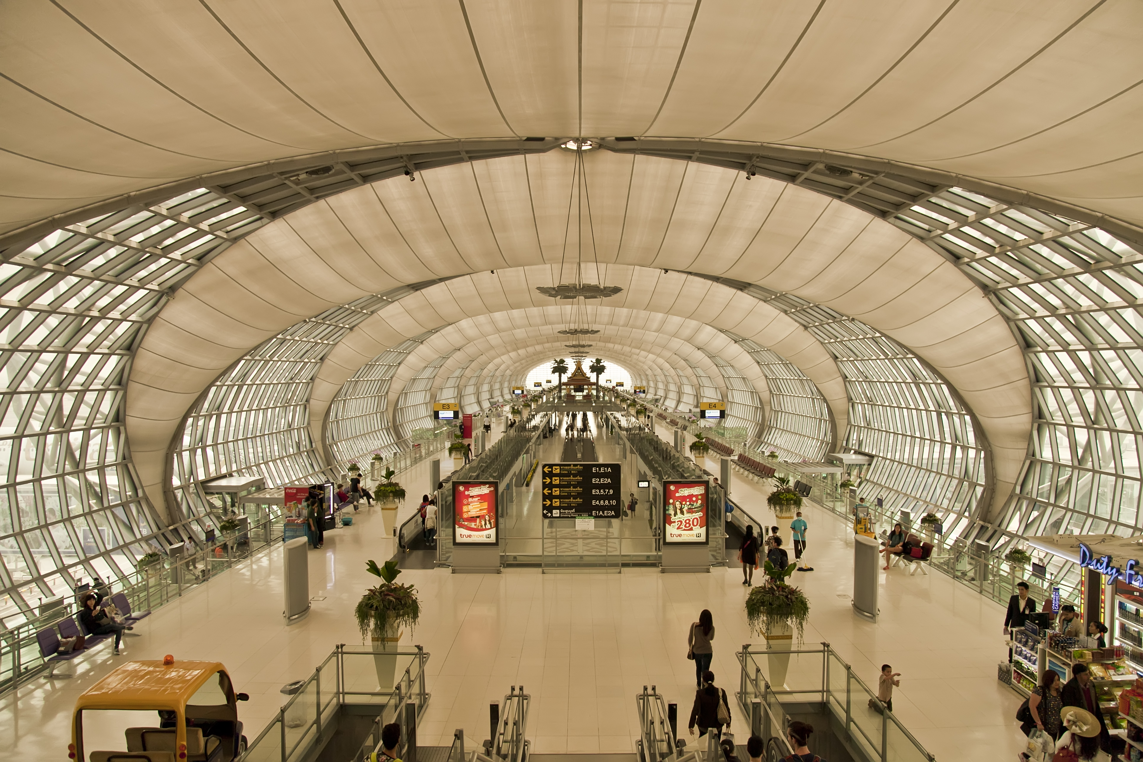 Suvarnabhumi Airport - Airport in Bangkok - Thousand Wonders