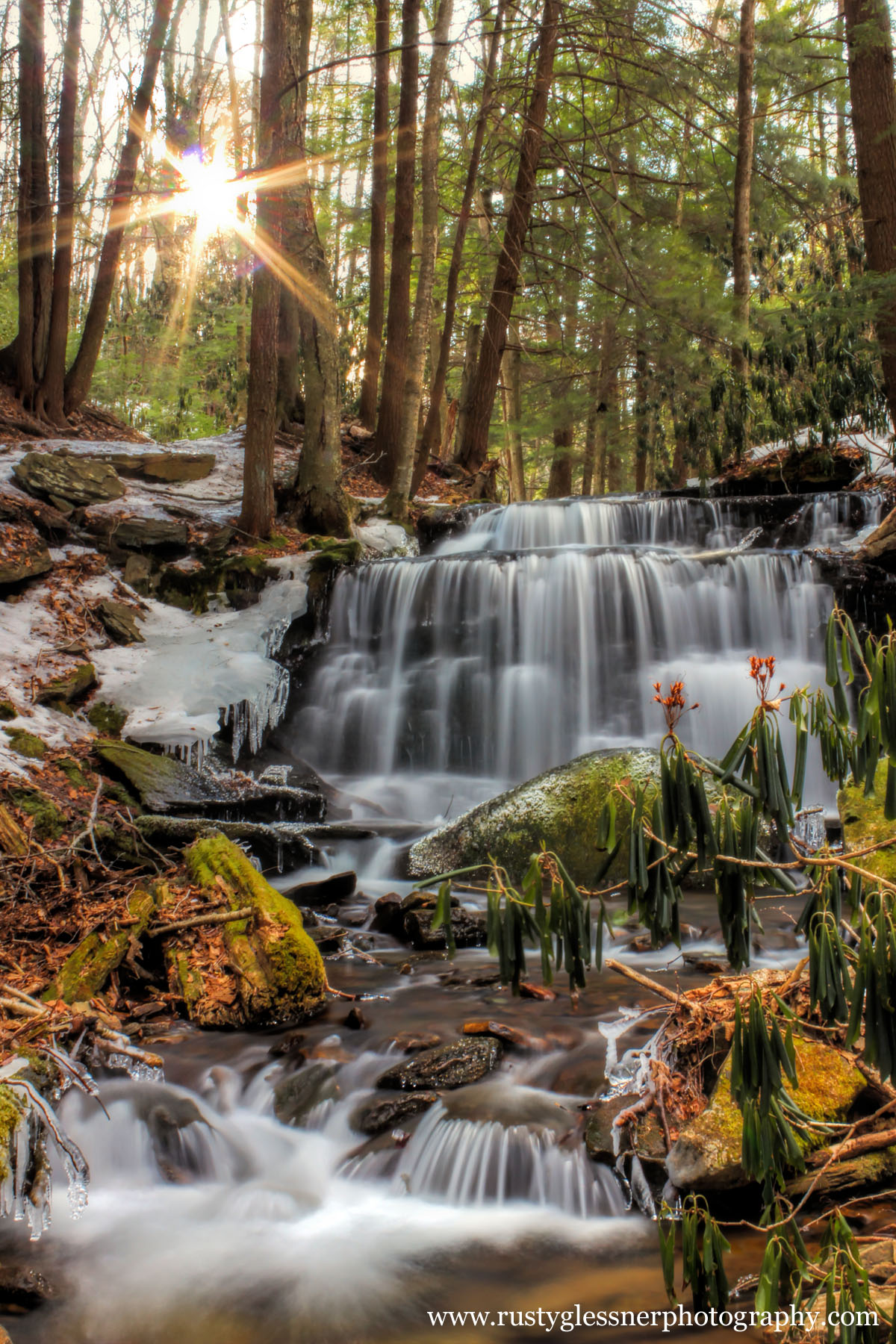 Yost Run Falls sunrise, Centre County, PA. | Favorite Waterfall ...