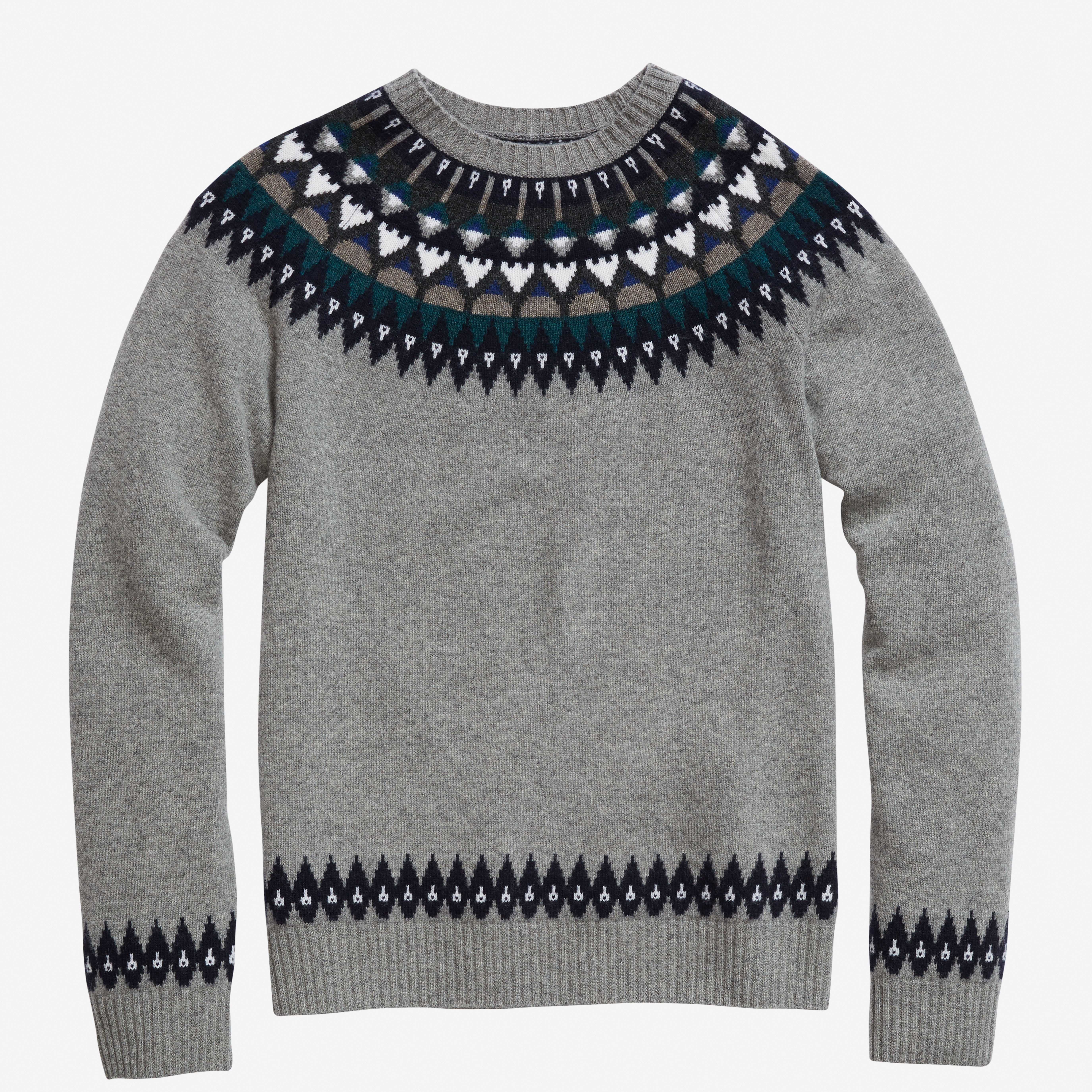 Fair Isle Crew Neck Sweater | Bonobos