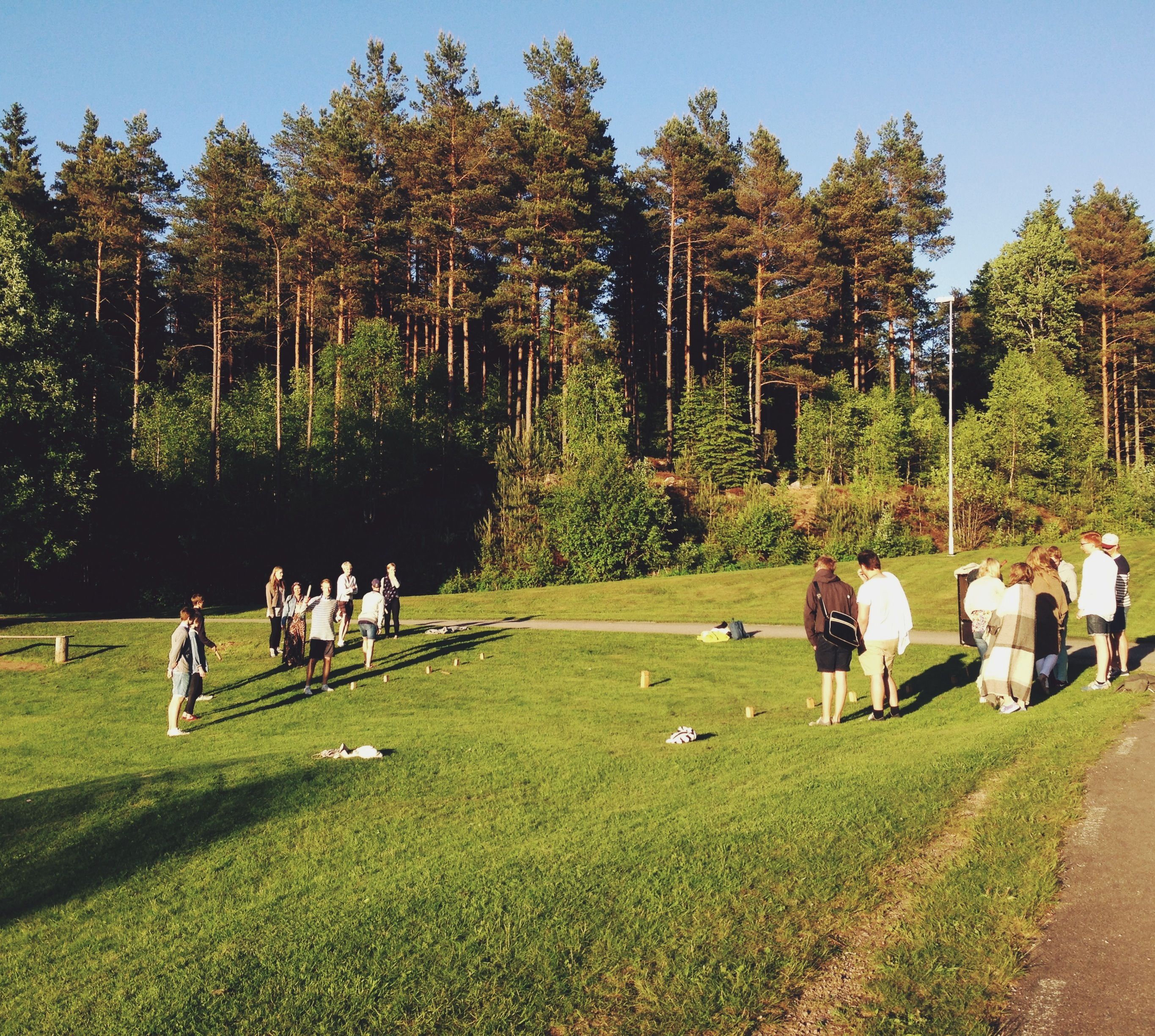 No swedish summer night is complete without an old traditional game ...