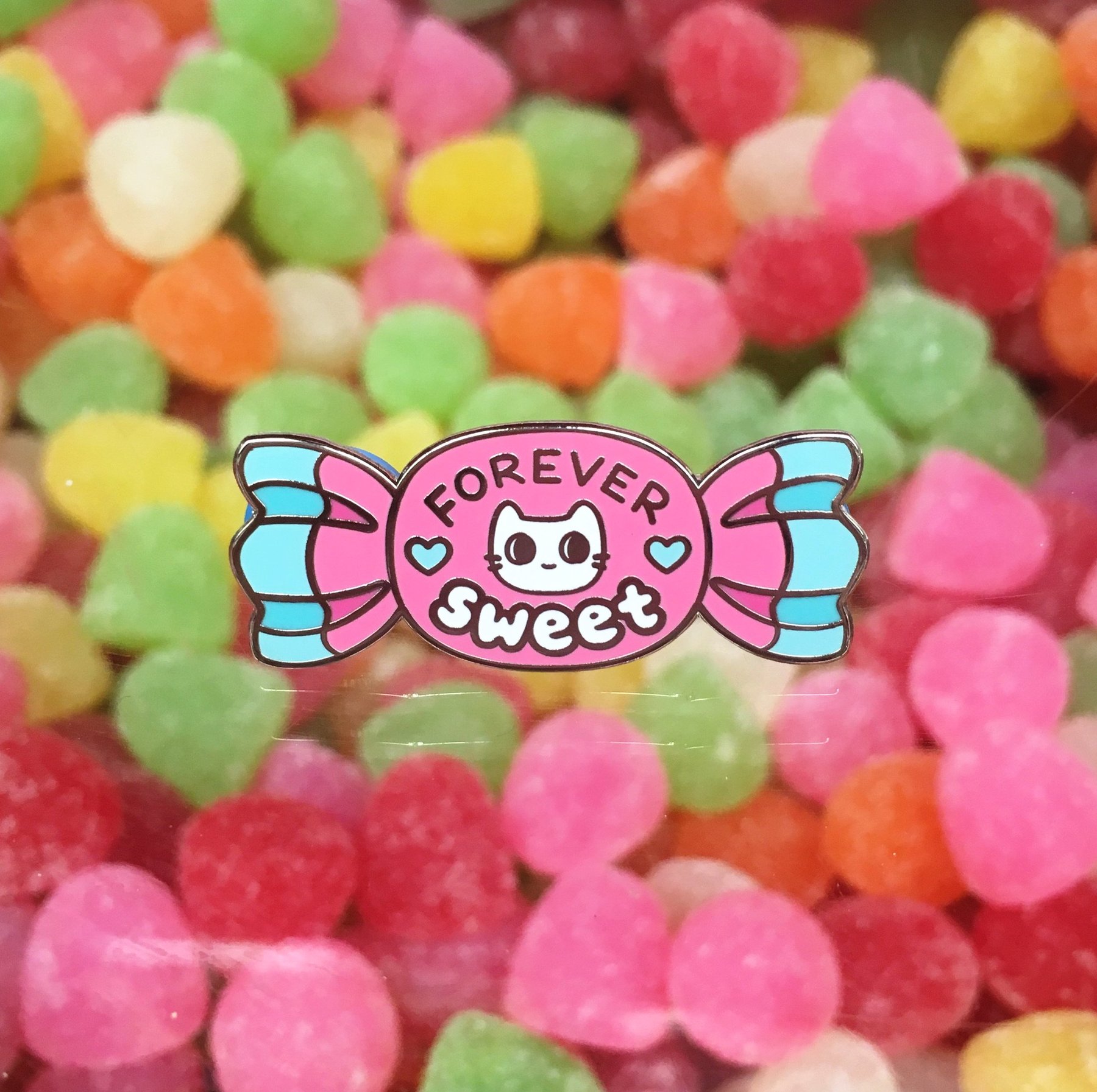 Forever Sweet Candy Enamel Pin – Sparkle Collective