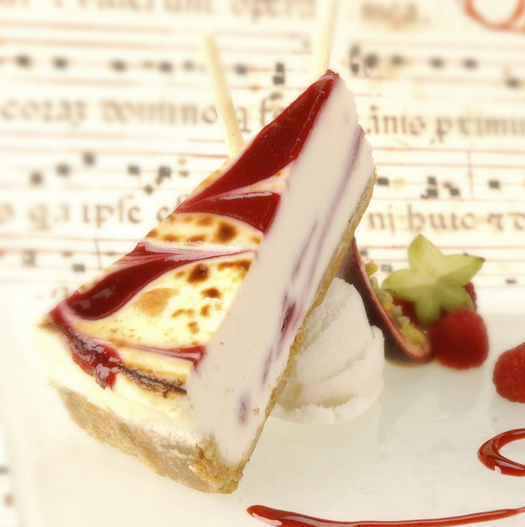 Raspberry White Chocolate Cheesecake | Buy Desserts Online | Sweet ...
