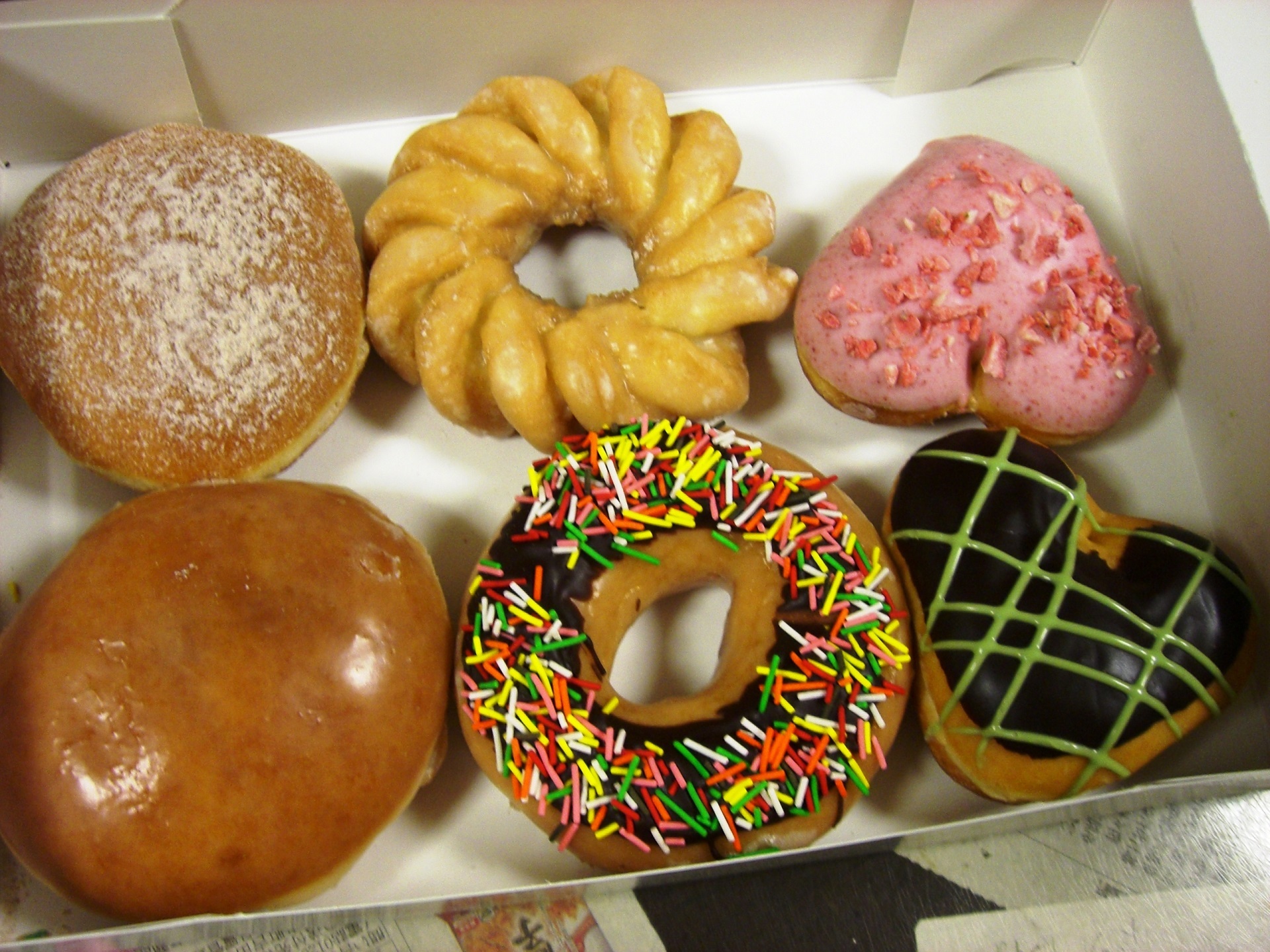 Sweet doughnuts photo