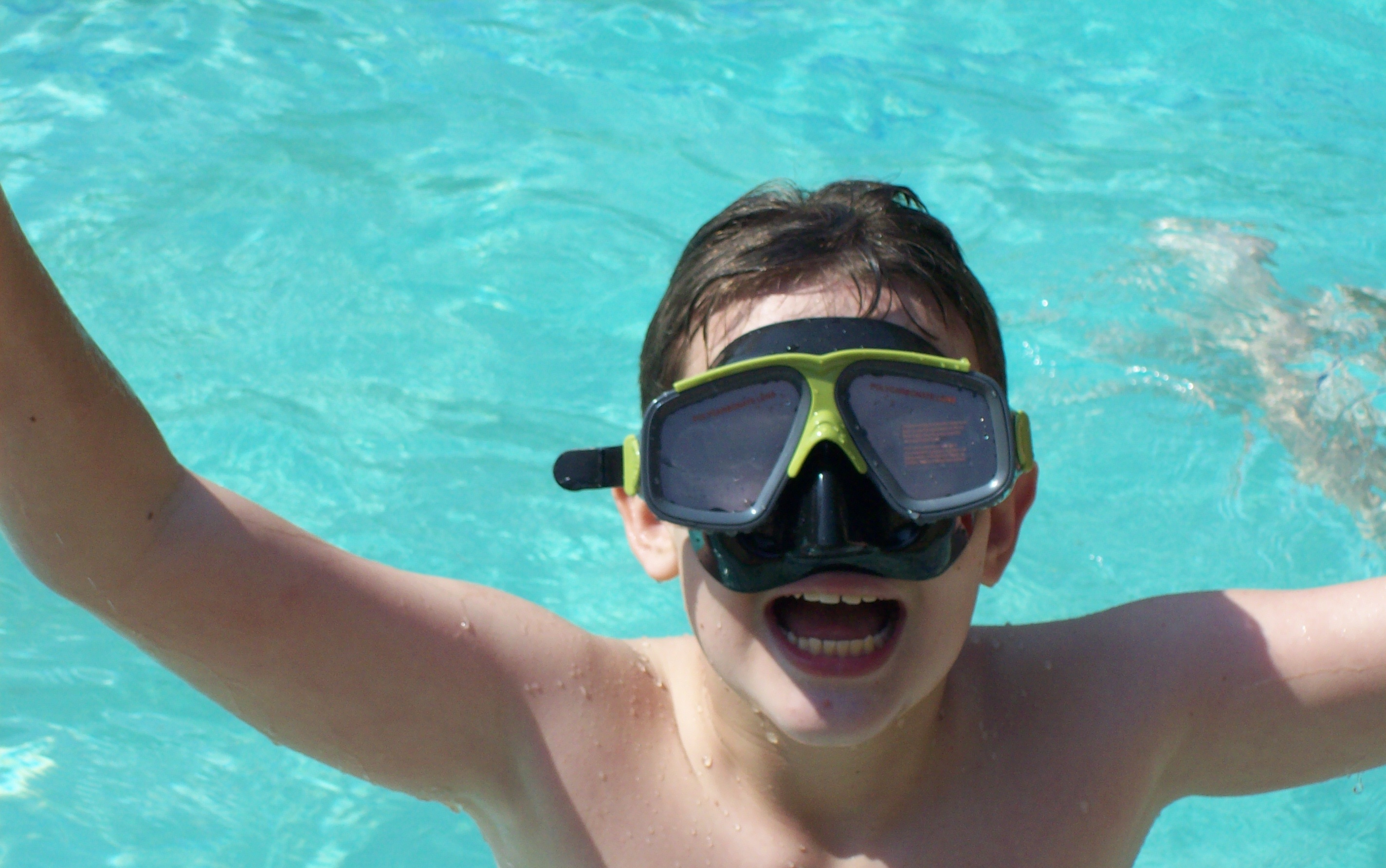 Swimmer Boy, Activity, Blue, Boy, Pool, HQ Photo